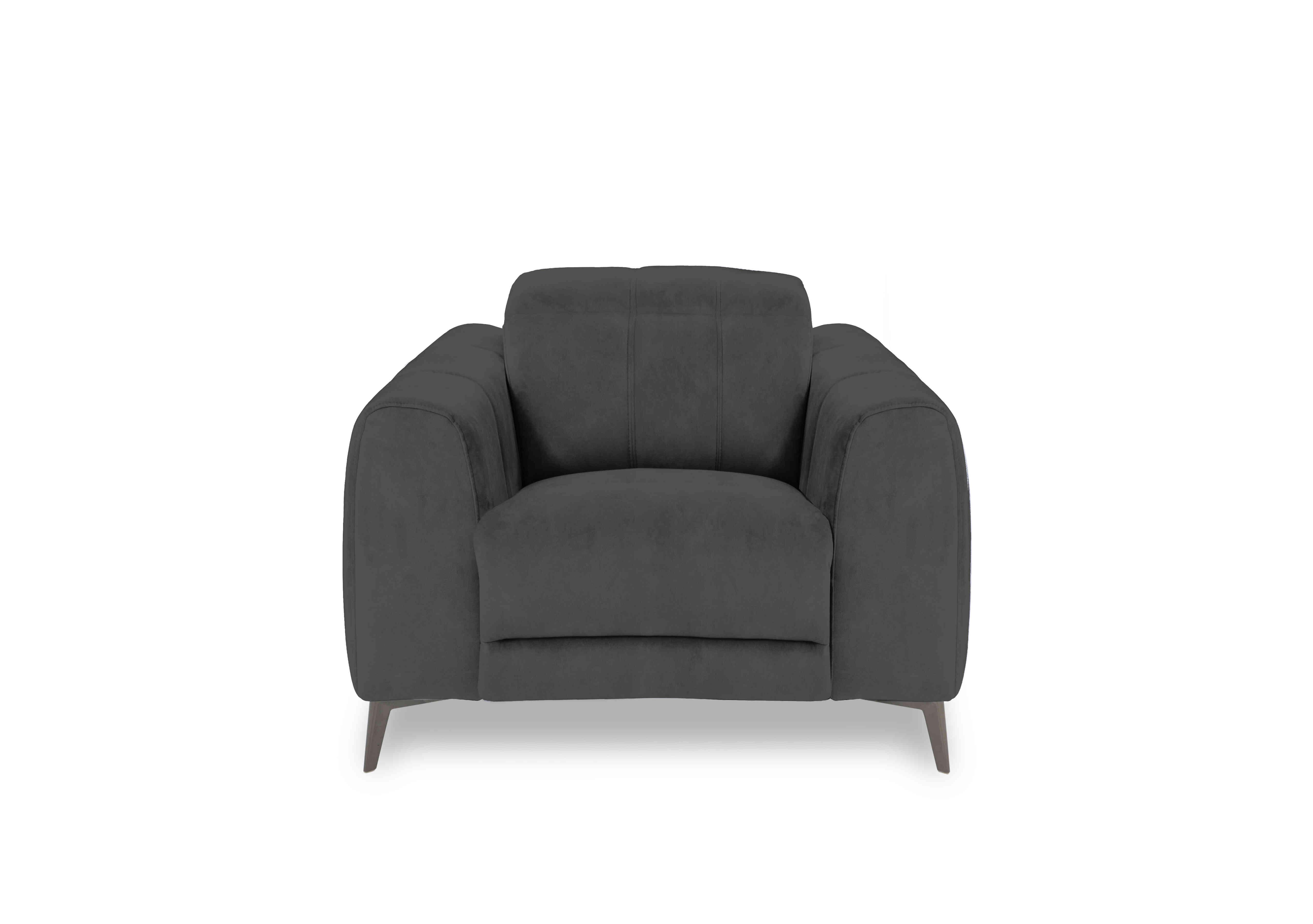 Ezra Fabric Chair in Opulence 51012 Granite on Furniture Village