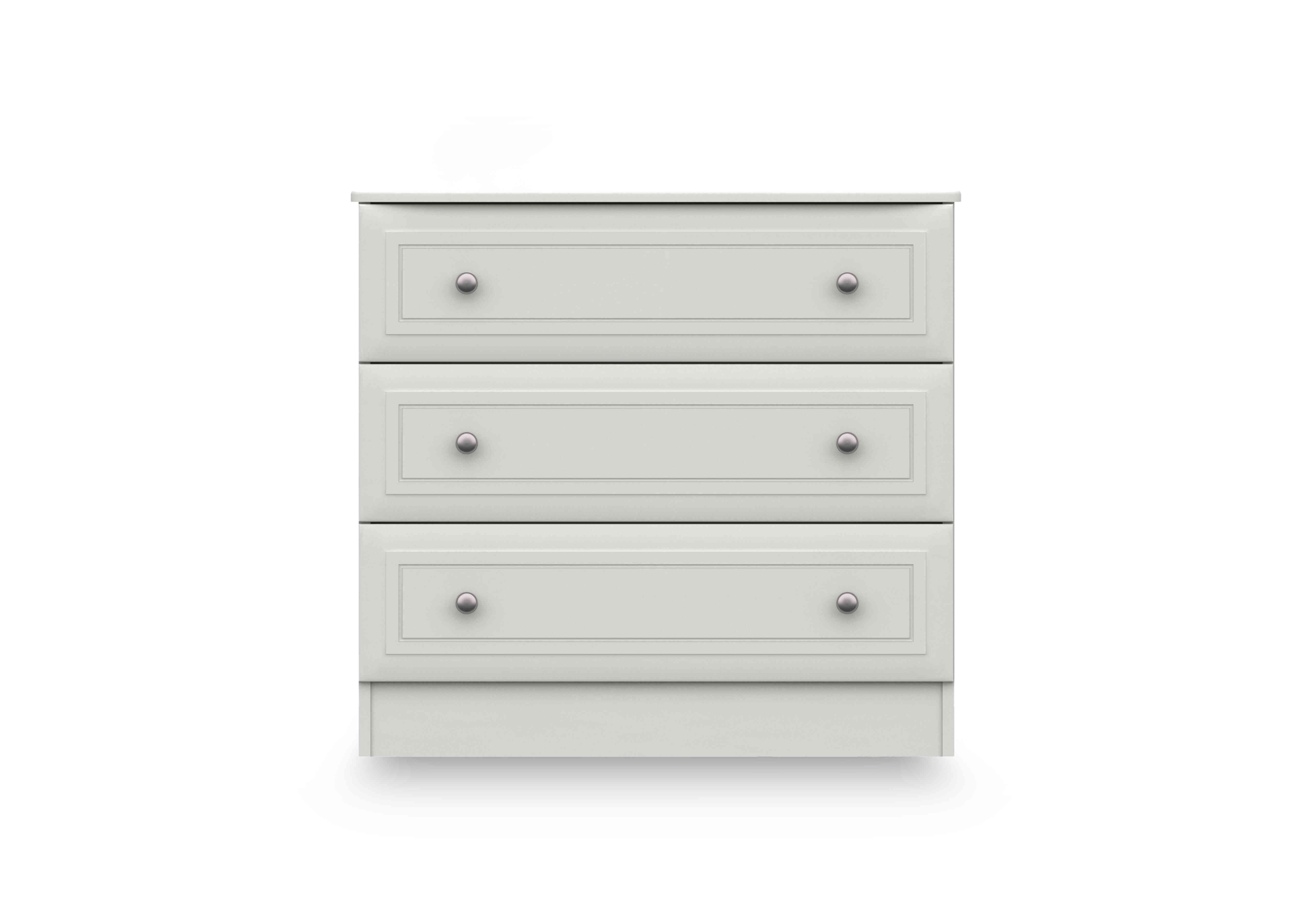 Marylebone 3 Drawer Chest in White on Furniture Village