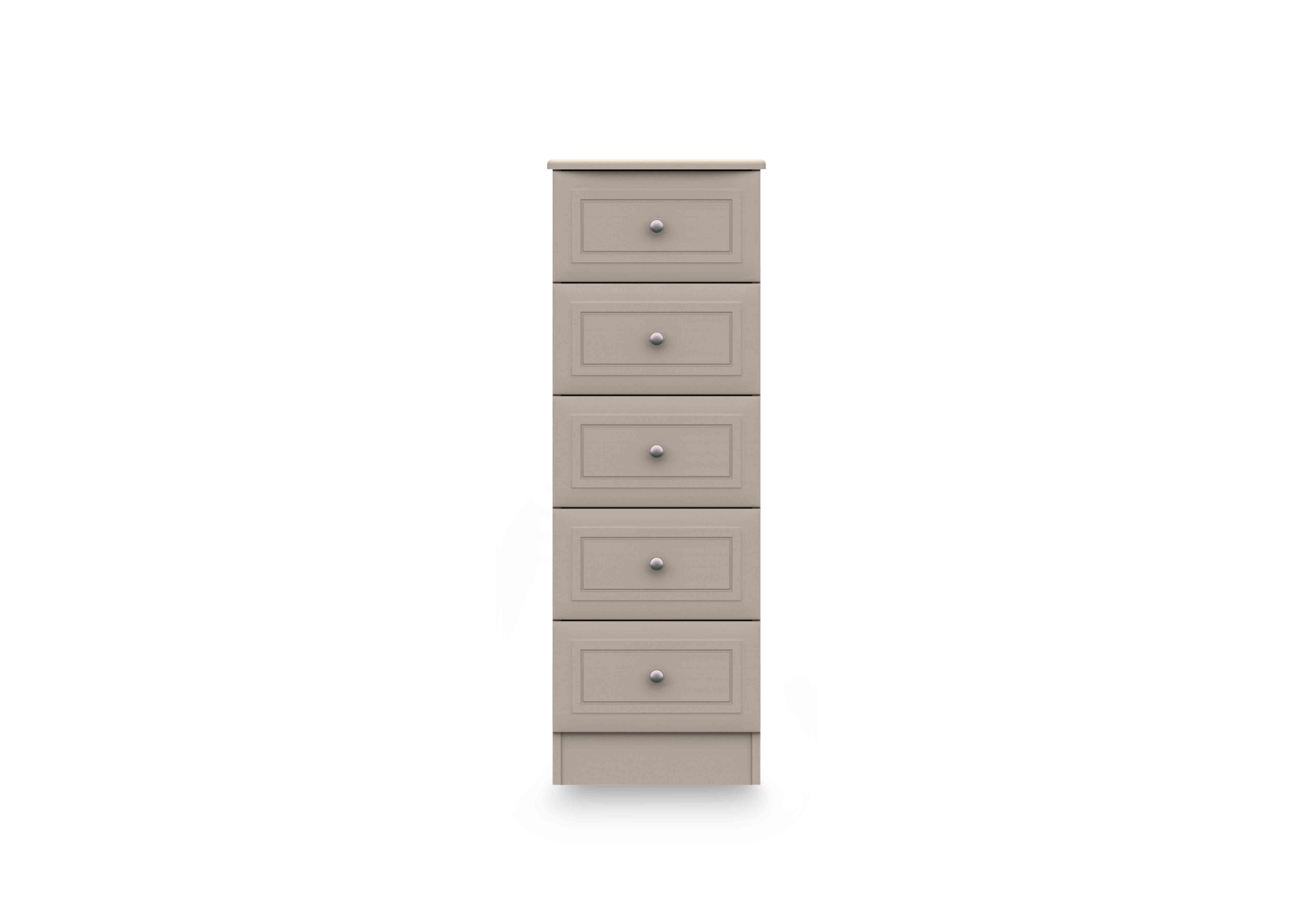 Marylebone 5 Drawer Tall Boy in Fired Earth on Furniture Village