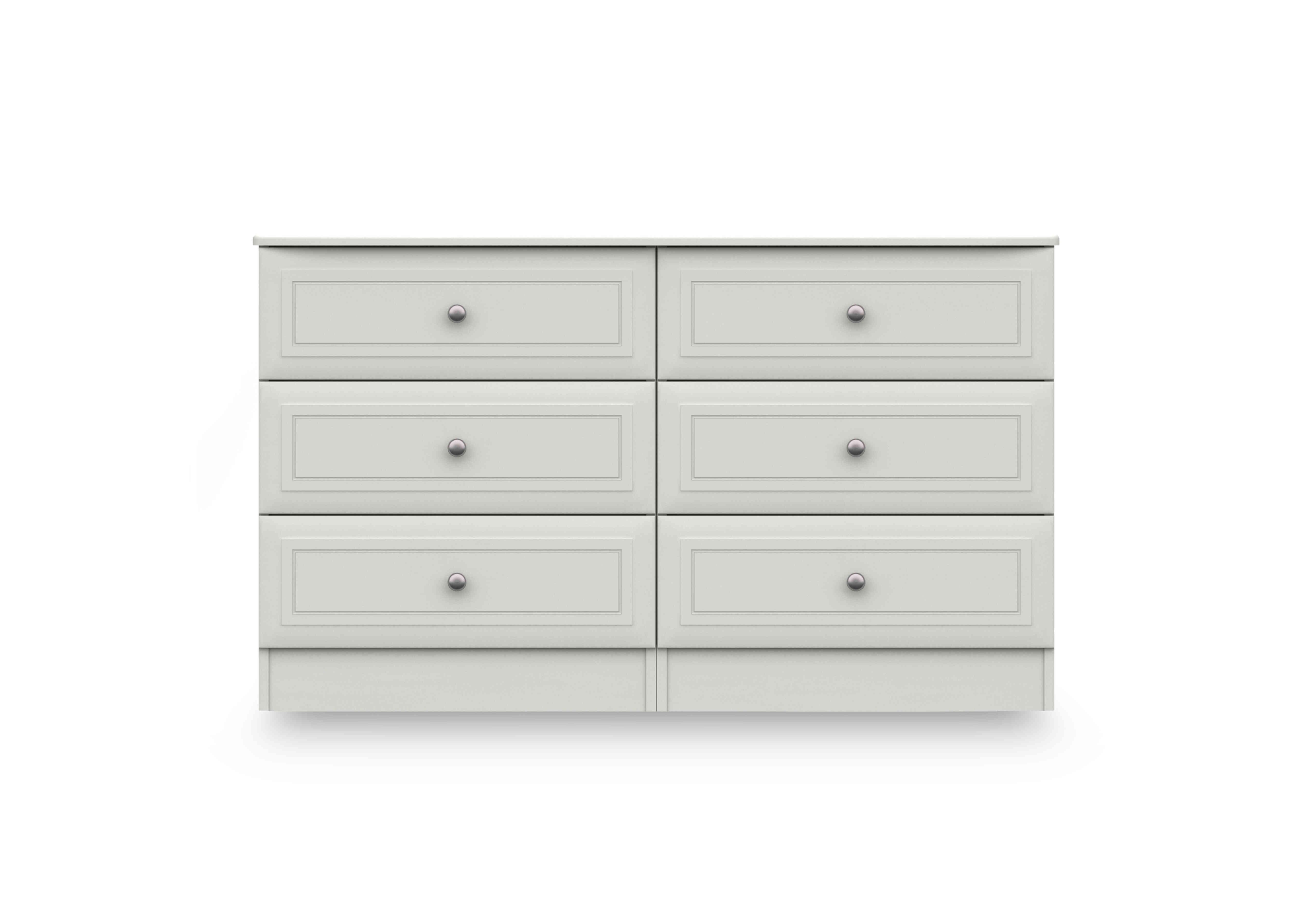 Marylebone 6 Drawer Chest in White on Furniture Village