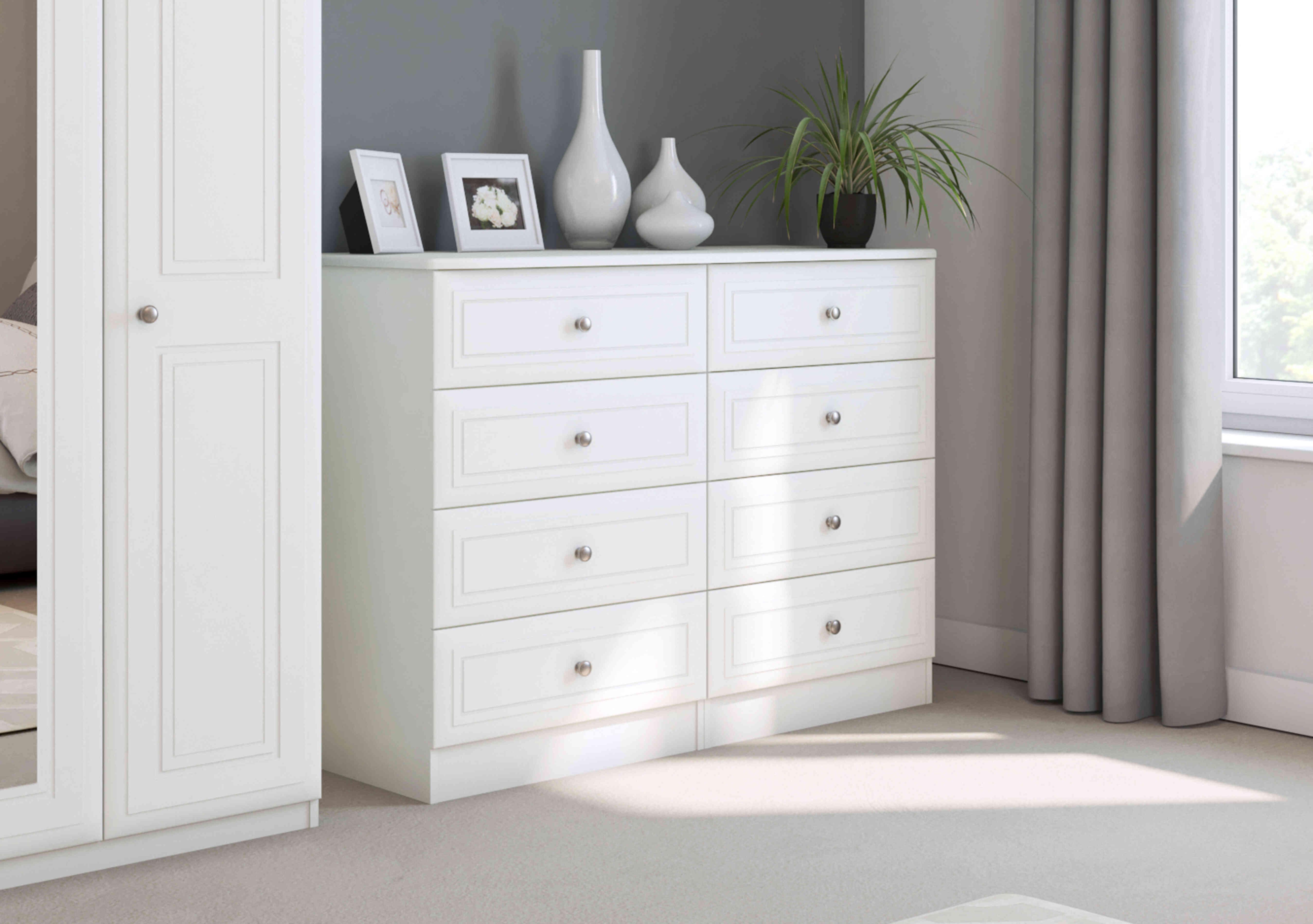 Marylebone 8 Drawer Chest in  on Furniture Village