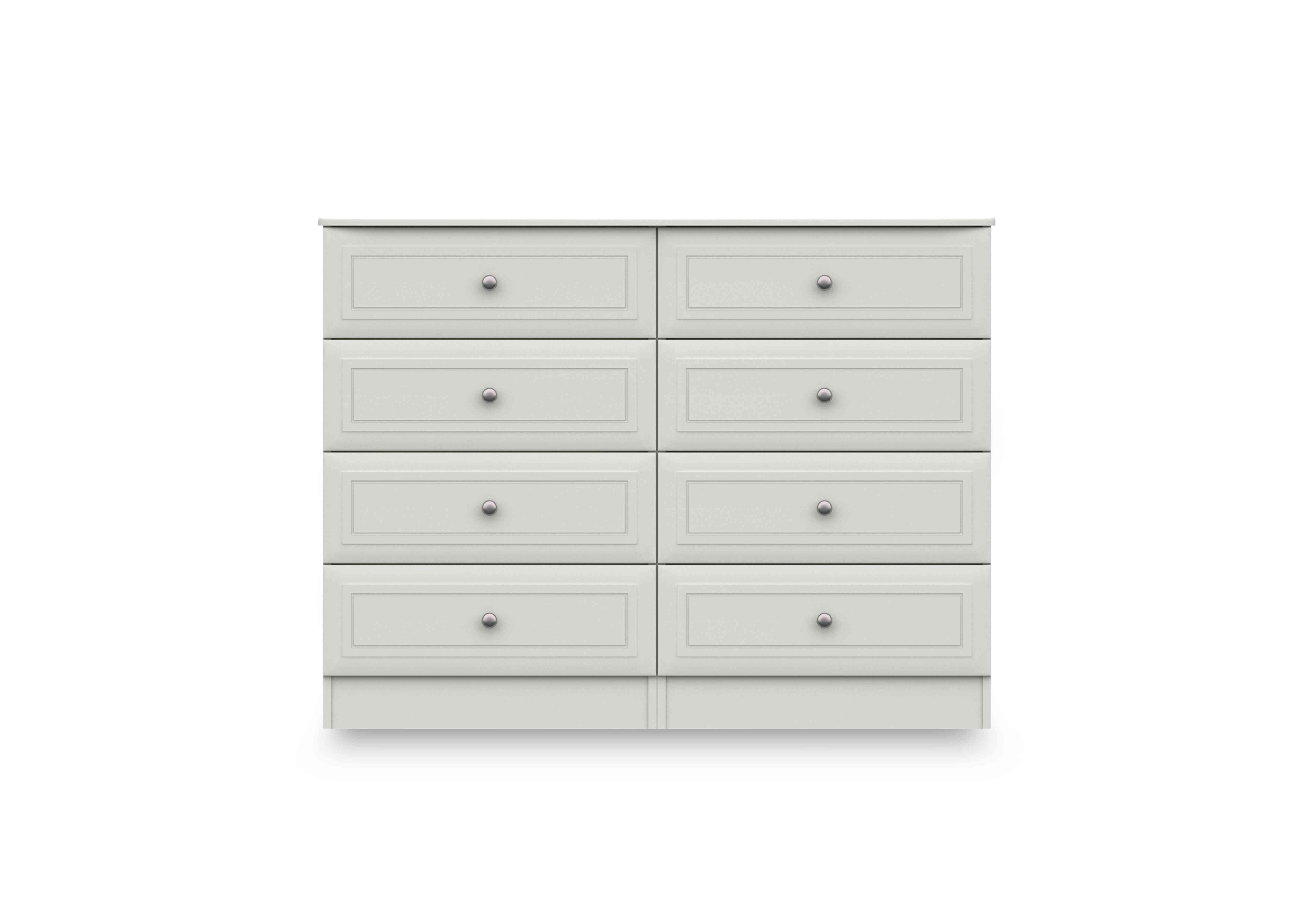 Marylebone 8 Drawer Chest in White on Furniture Village