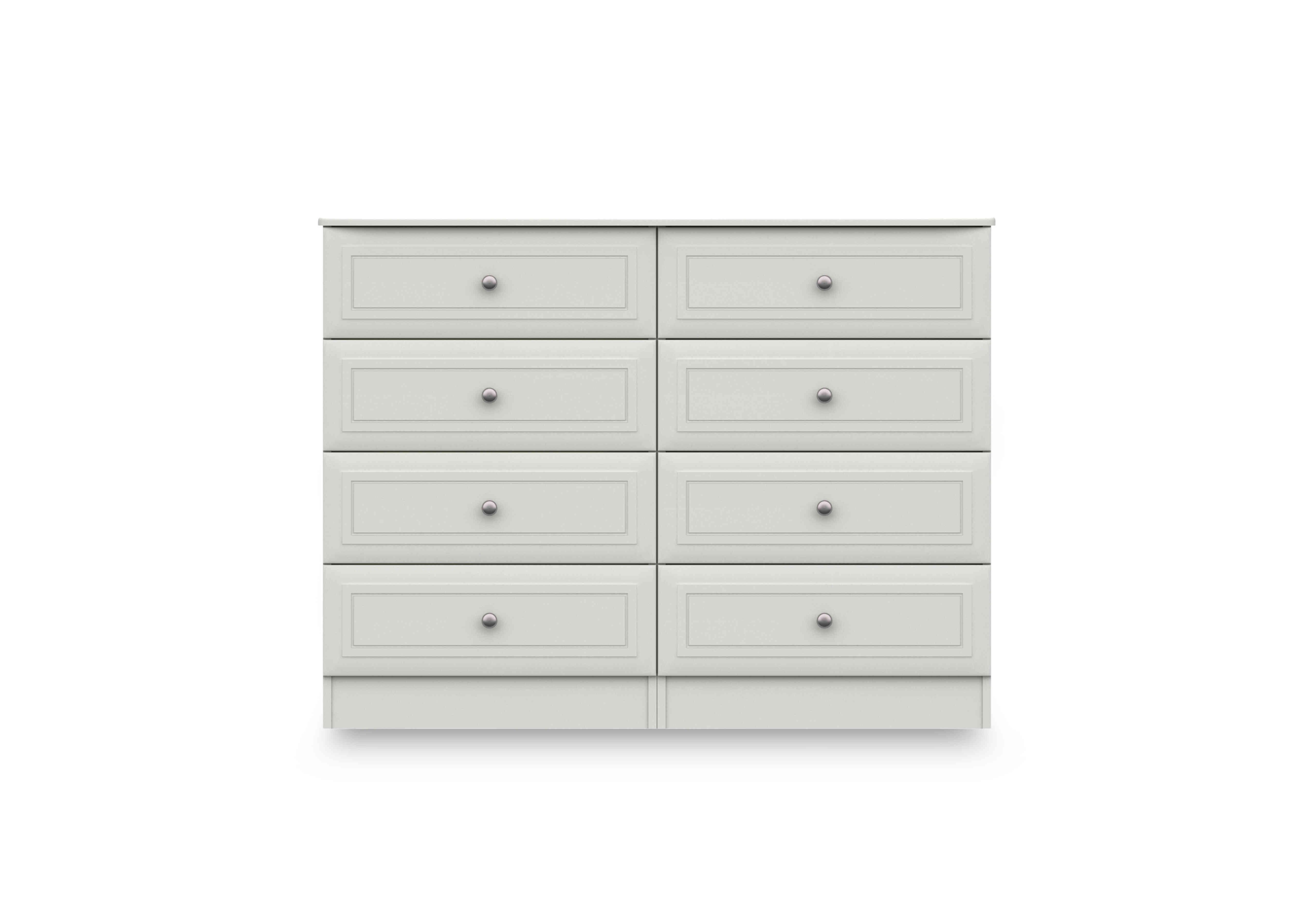 Marylebone 8 Drawer Chest in White on Furniture Village