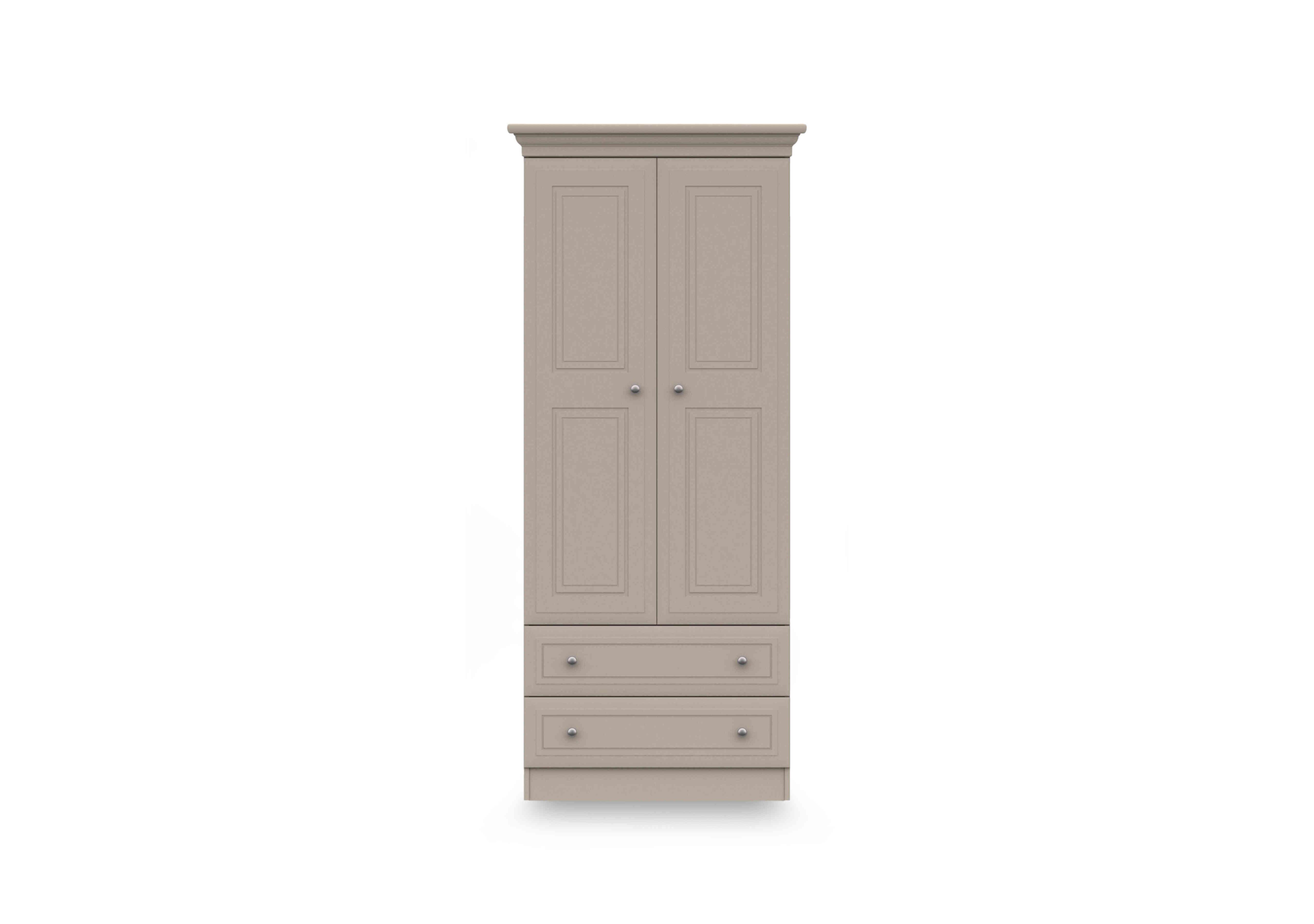 Marylebone 2 Door Combi Wardrobe in Fired Earth on Furniture Village