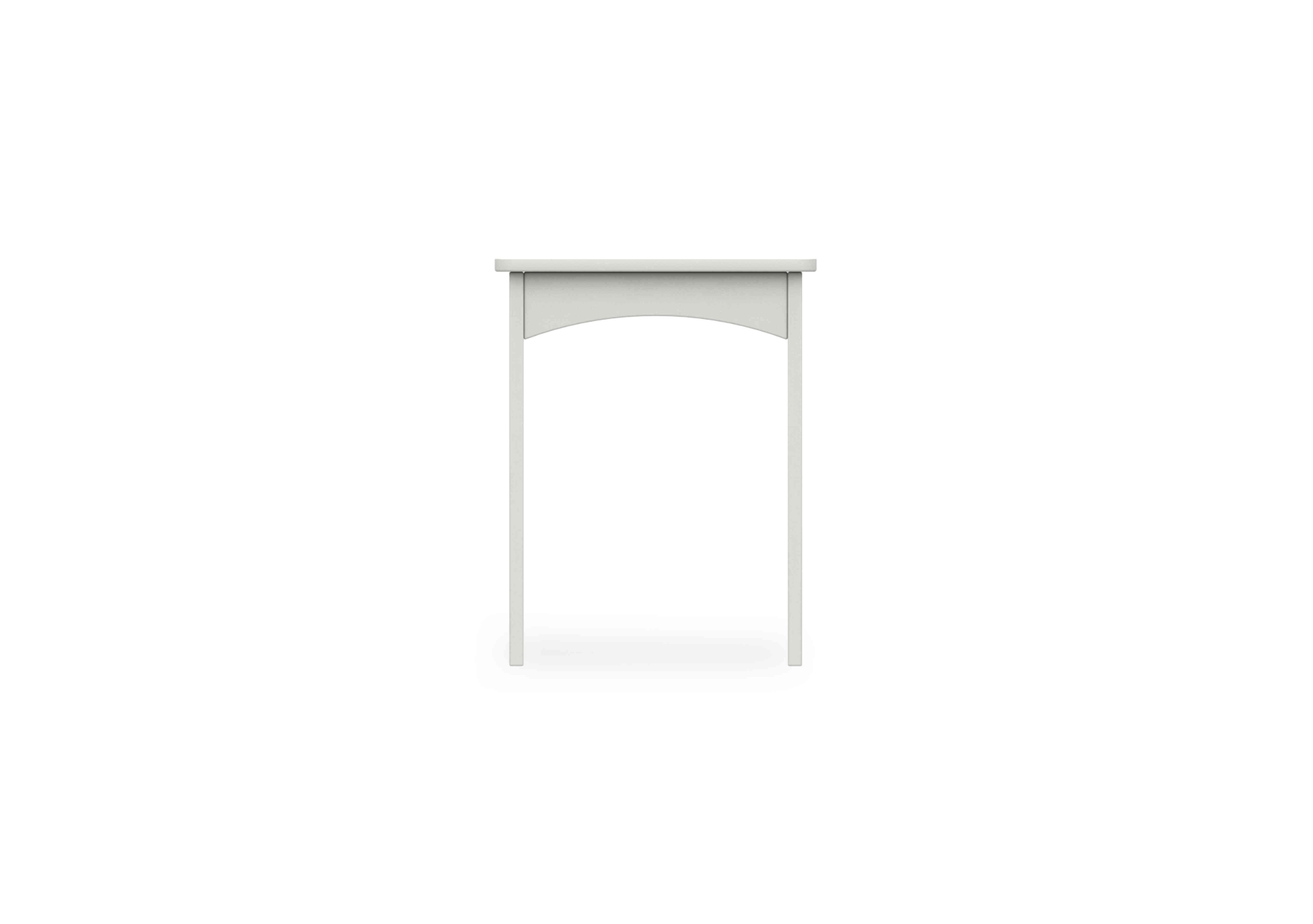 Marylebone Dressing Table Stool in White on Furniture Village