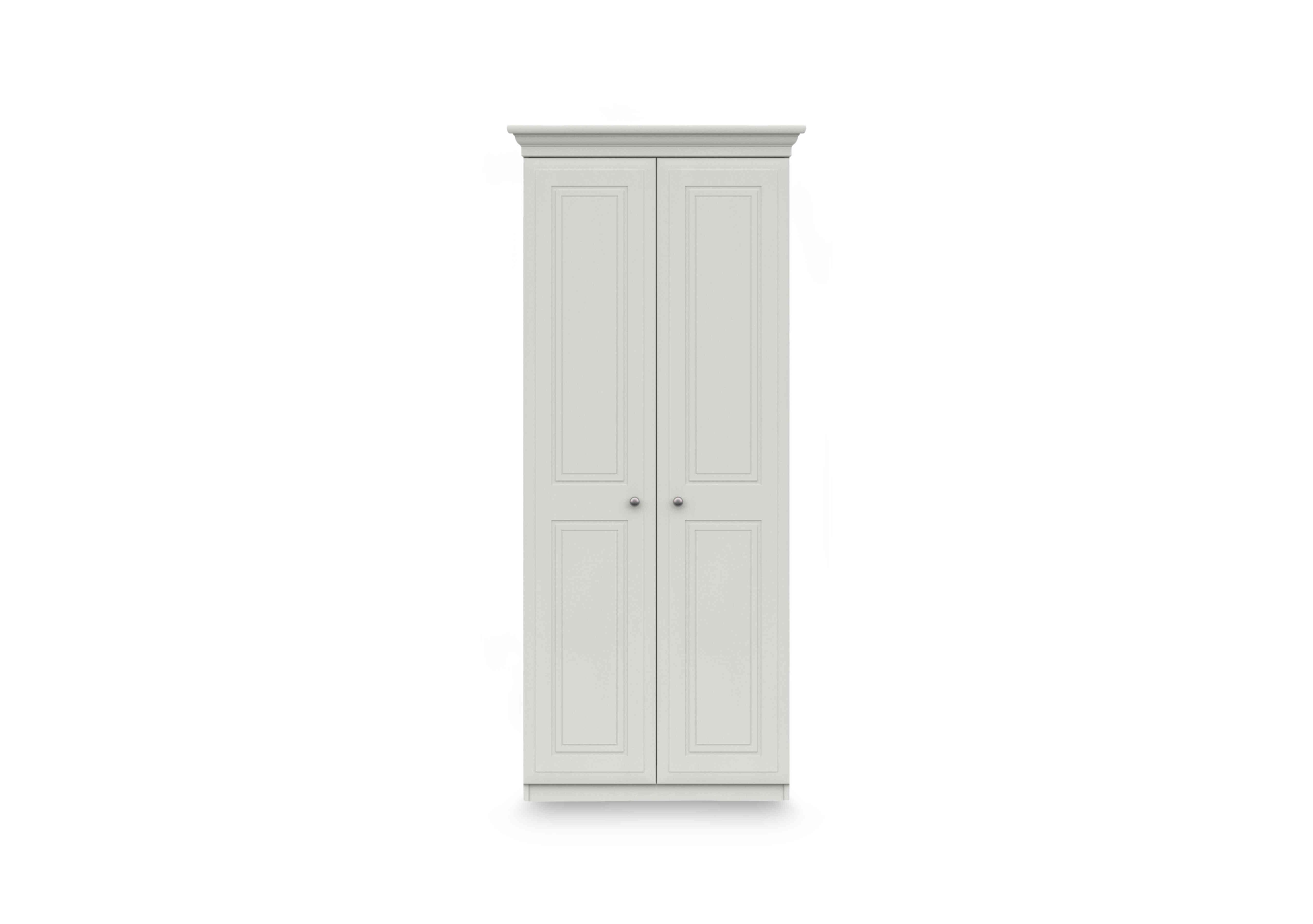 Marylebone 2 Door Wardrobe in White on Furniture Village