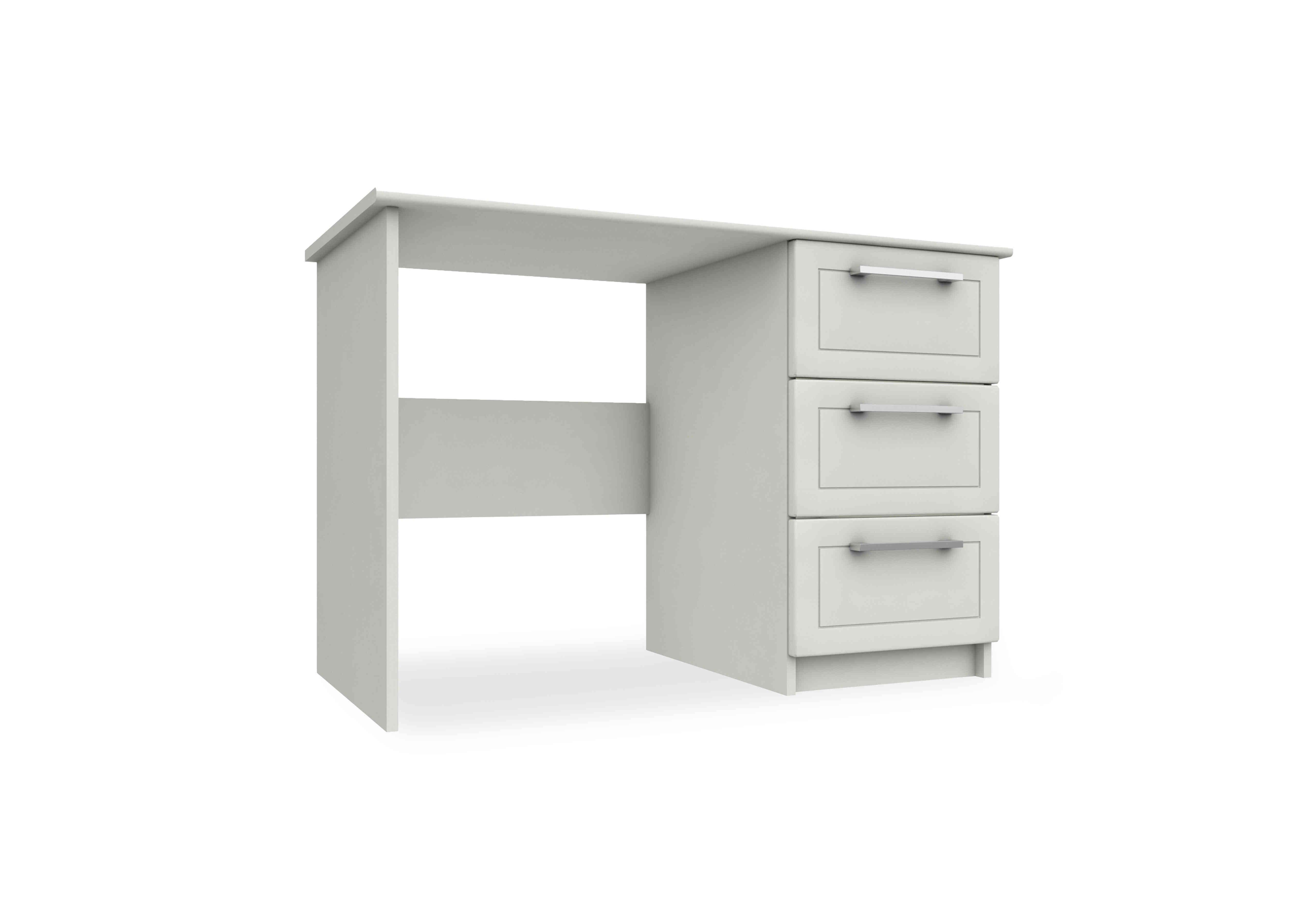 Bexley 3 Drawer Dressing Table in White Gloss on Furniture Village