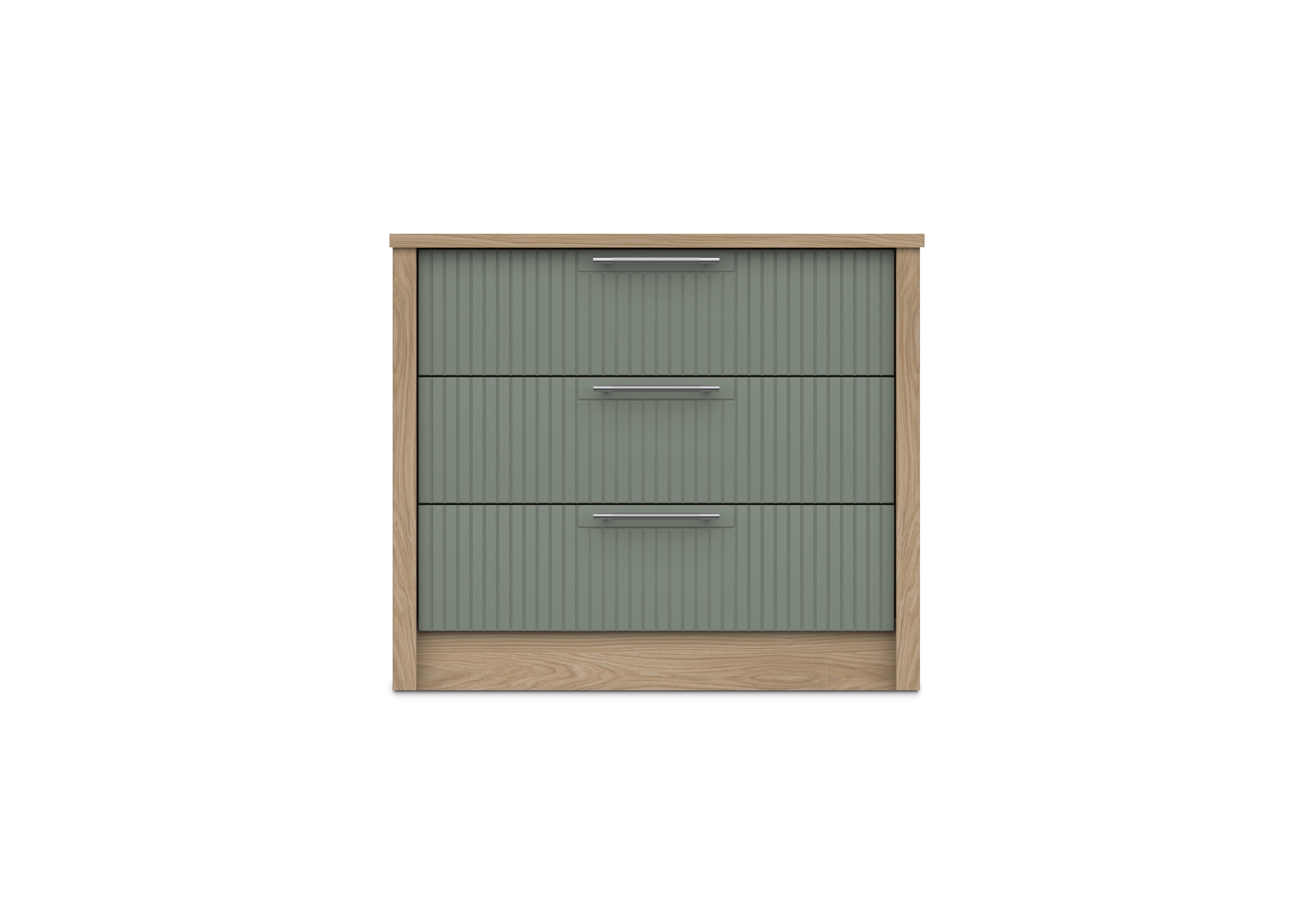 Chelsea 3 Drawer Chest in Soft Fern on Furniture Village