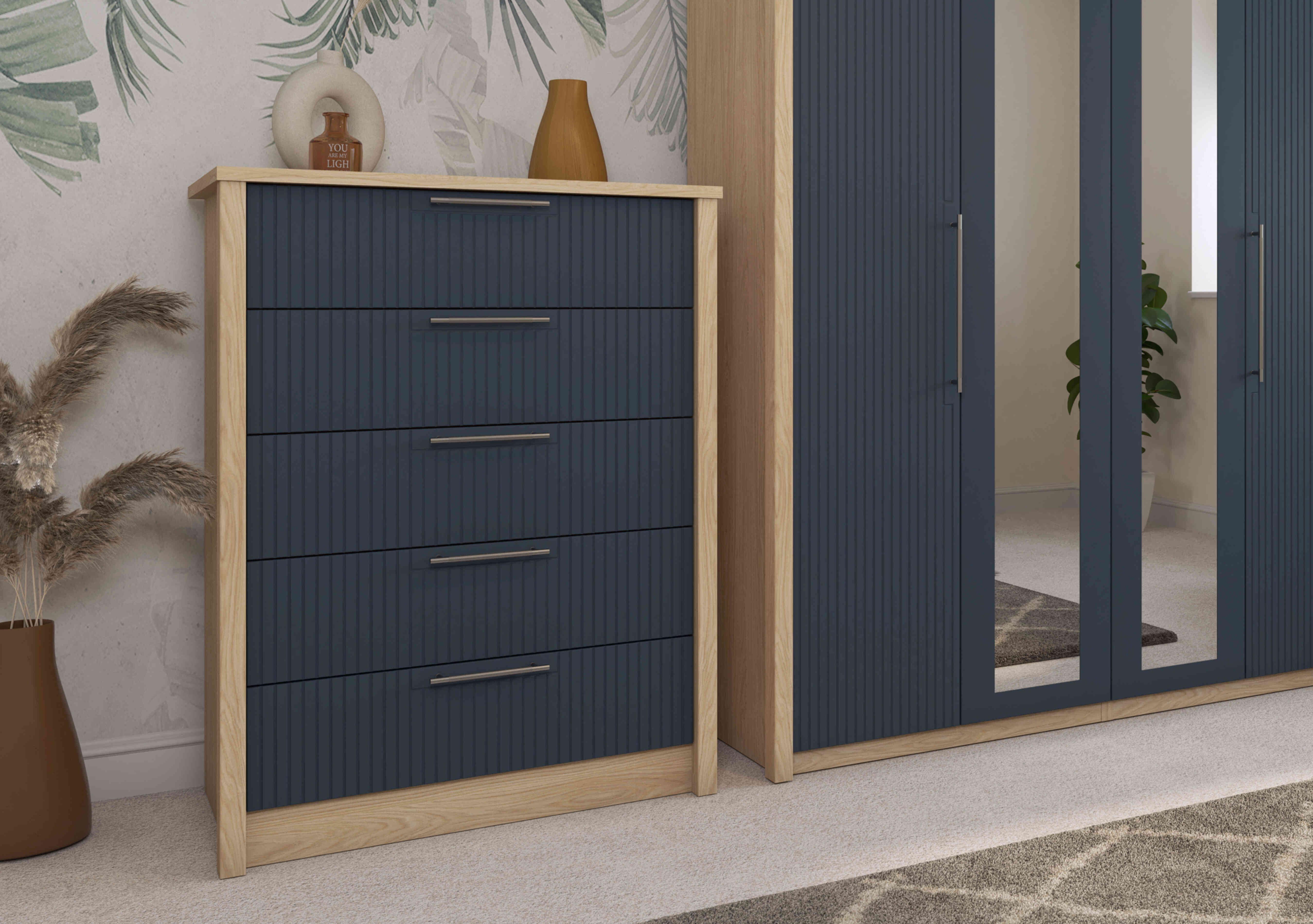 Chelsea 5 Drawer Chest in  on Furniture Village