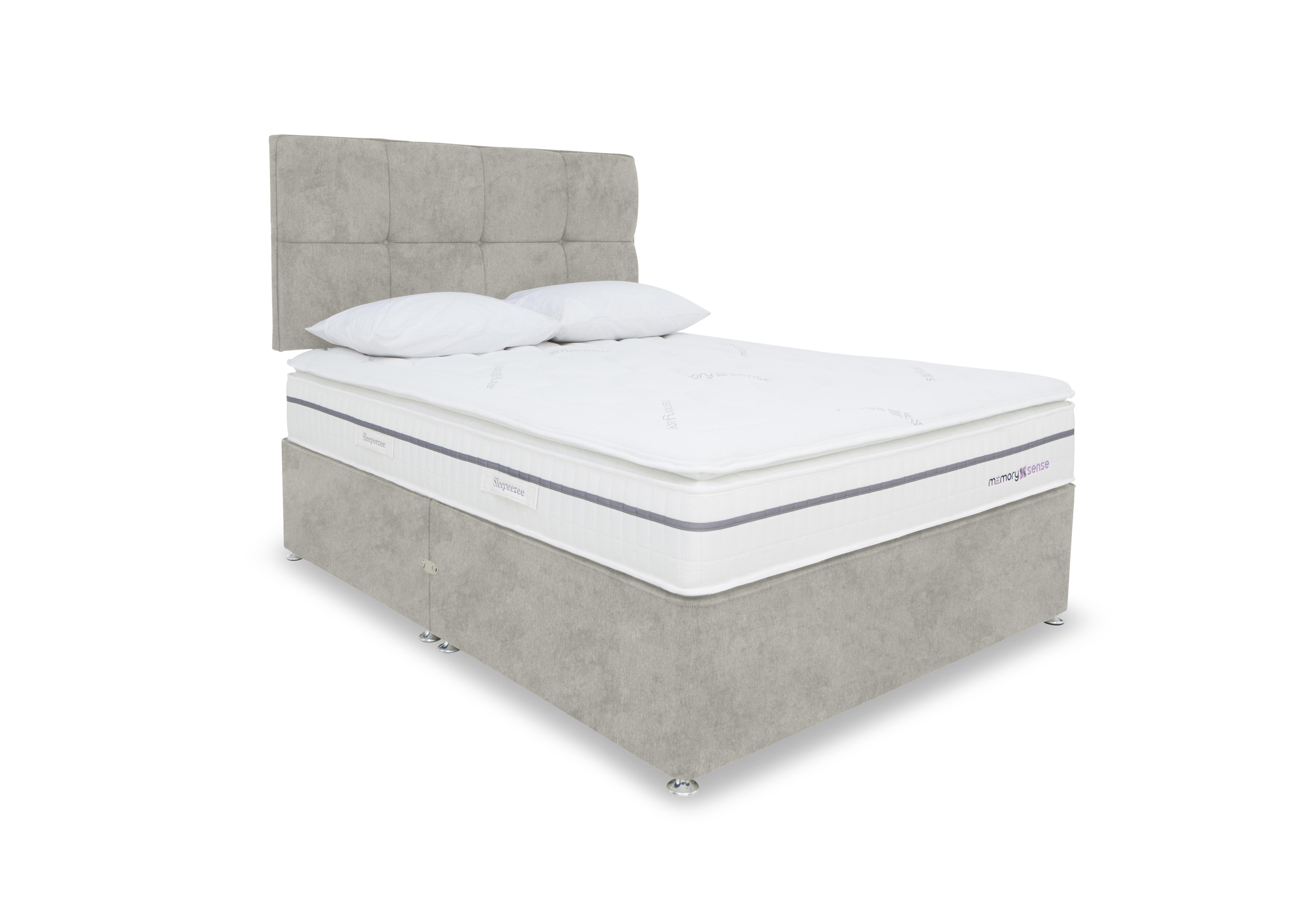 Memory Sense 2300 Divan Set in Daytona Stone on Furniture Village