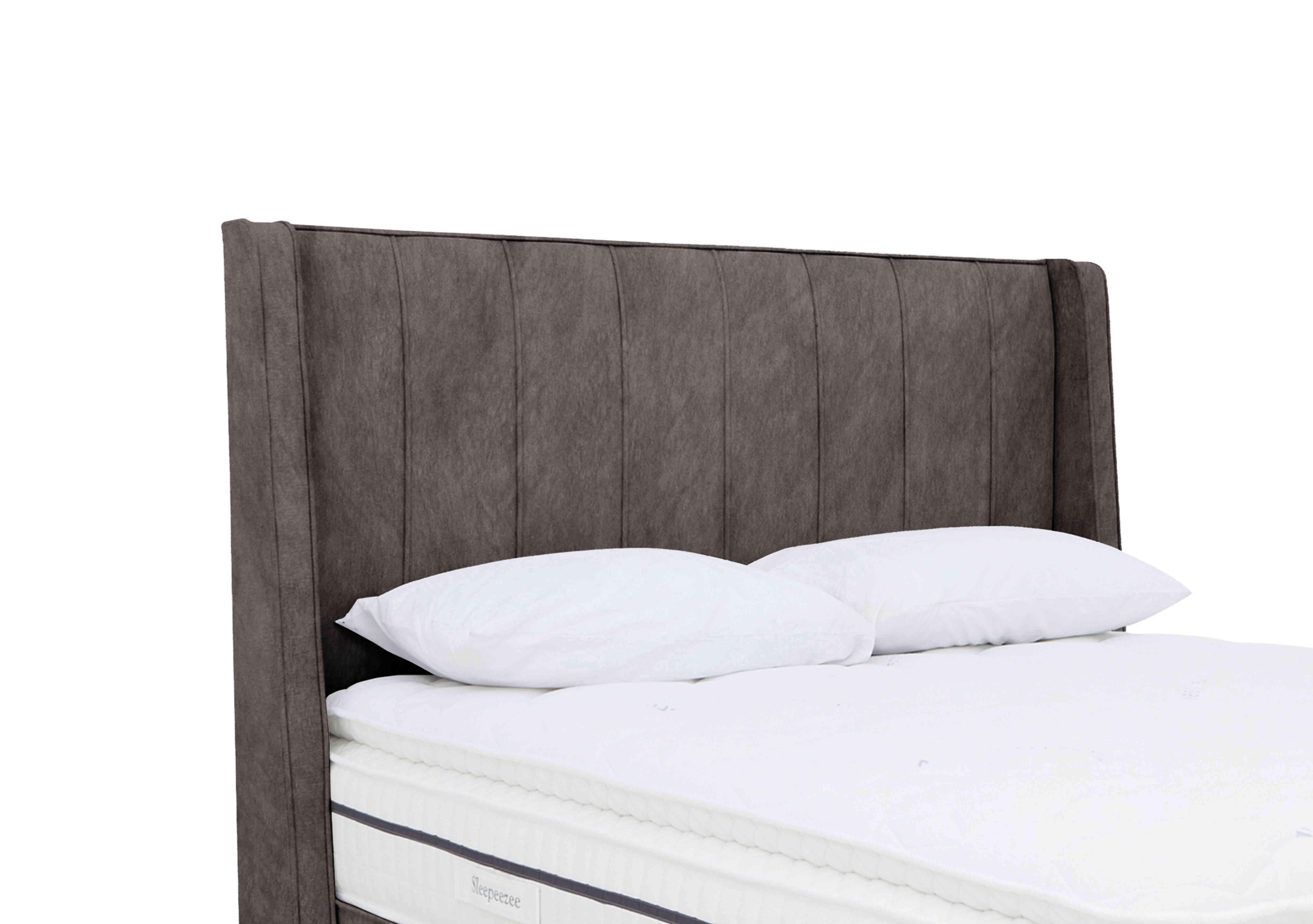 Davos Floor Standing Headboard in Dapple Mink on Furniture Village