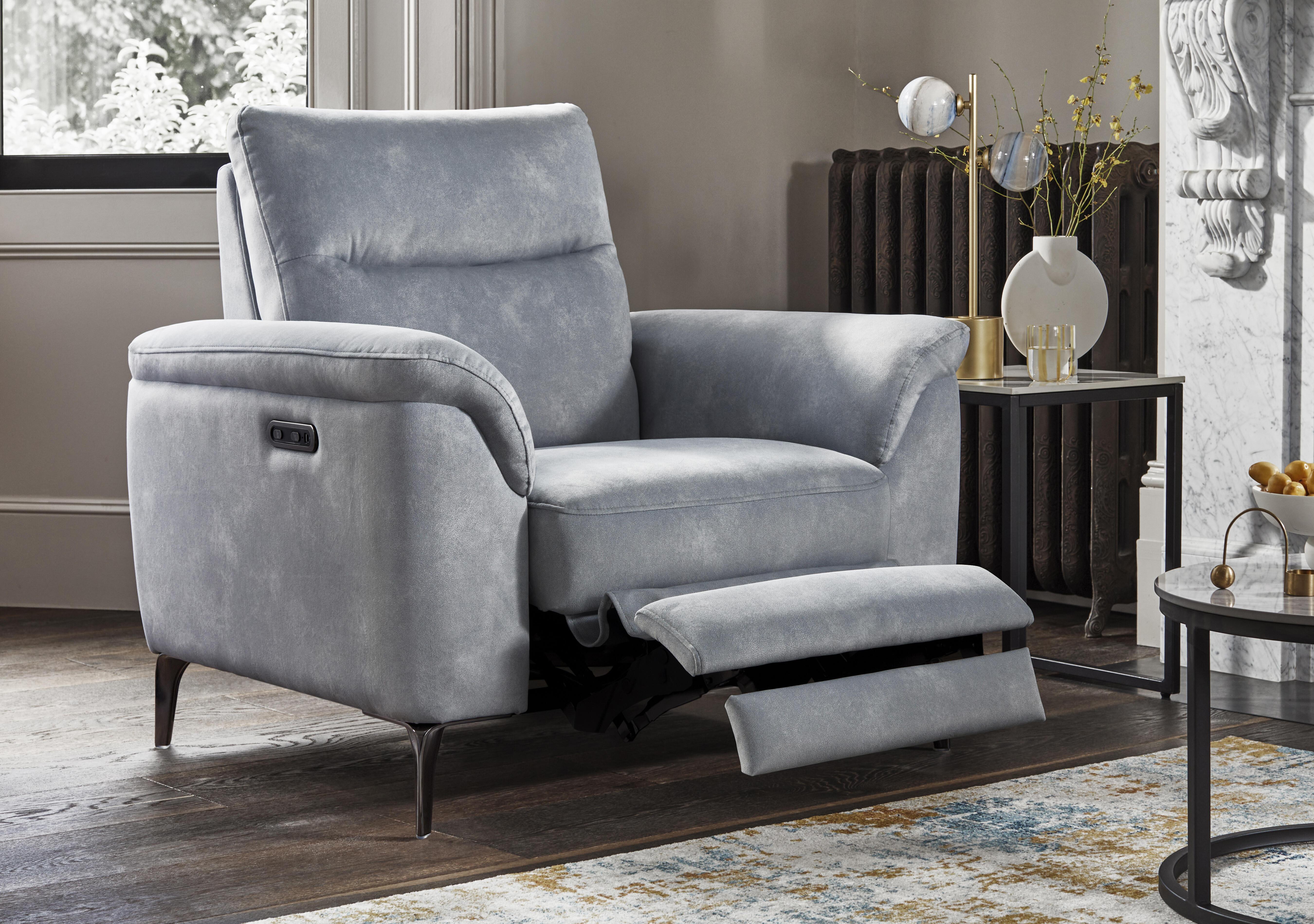Morgan Fabric Chair in  on Furniture Village