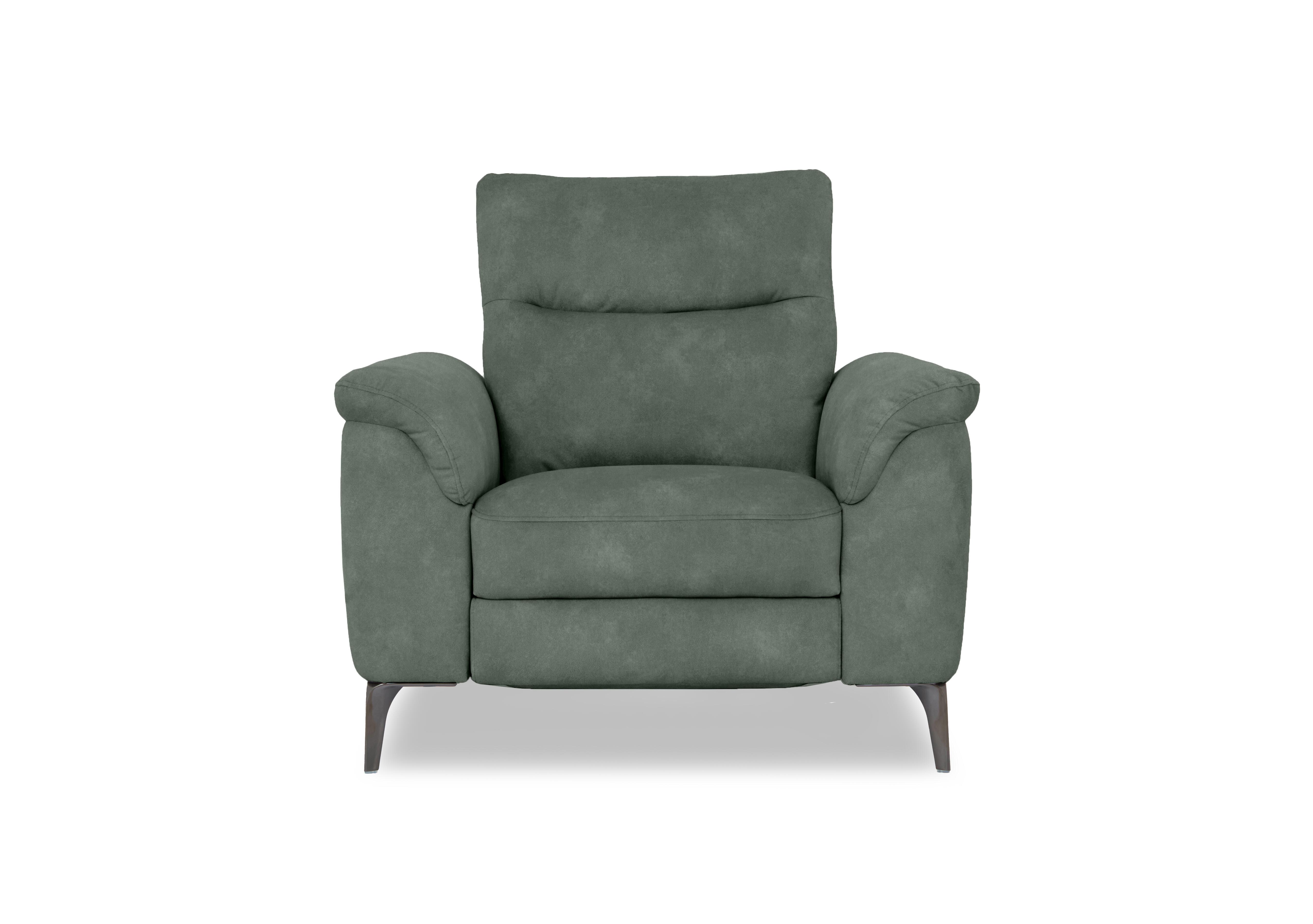 Morgan Fabric Chair in Dexter Fern 43514 on Furniture Village
