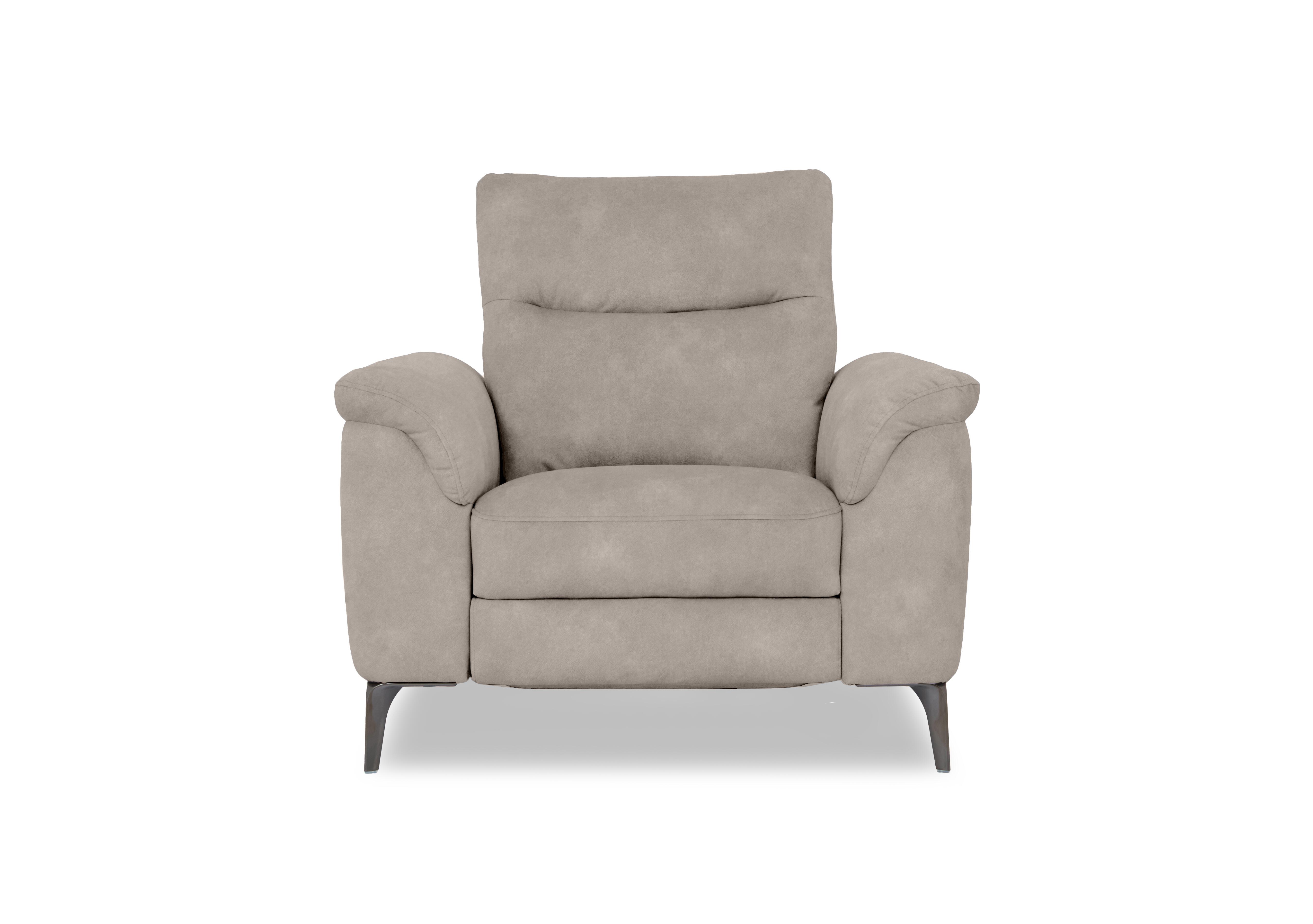 Morgan Fabric Chair in Dexter Ivory 43501 on Furniture Village