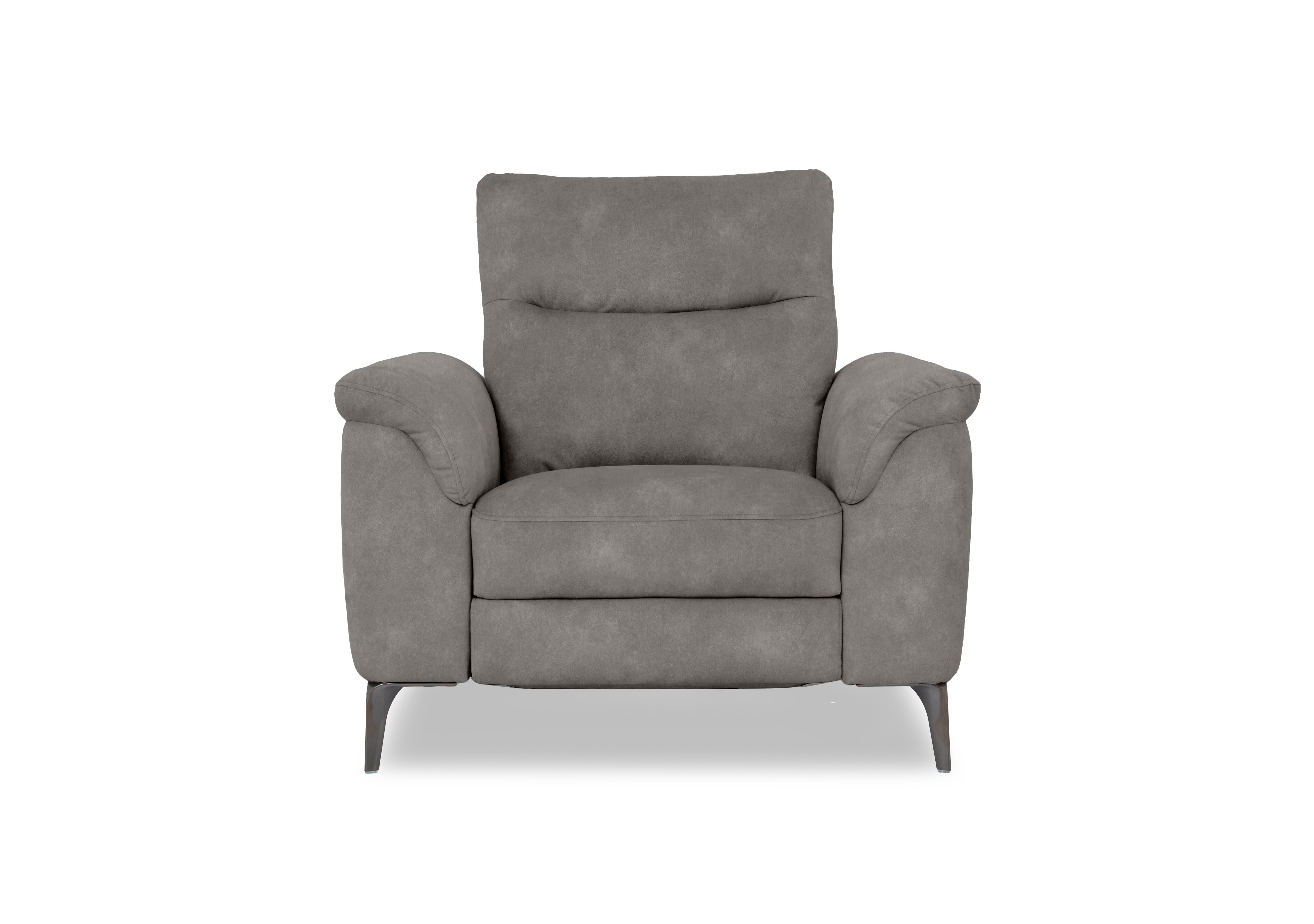 Morgan Fabric Chair in Dexter Mocha 43504 on Furniture Village