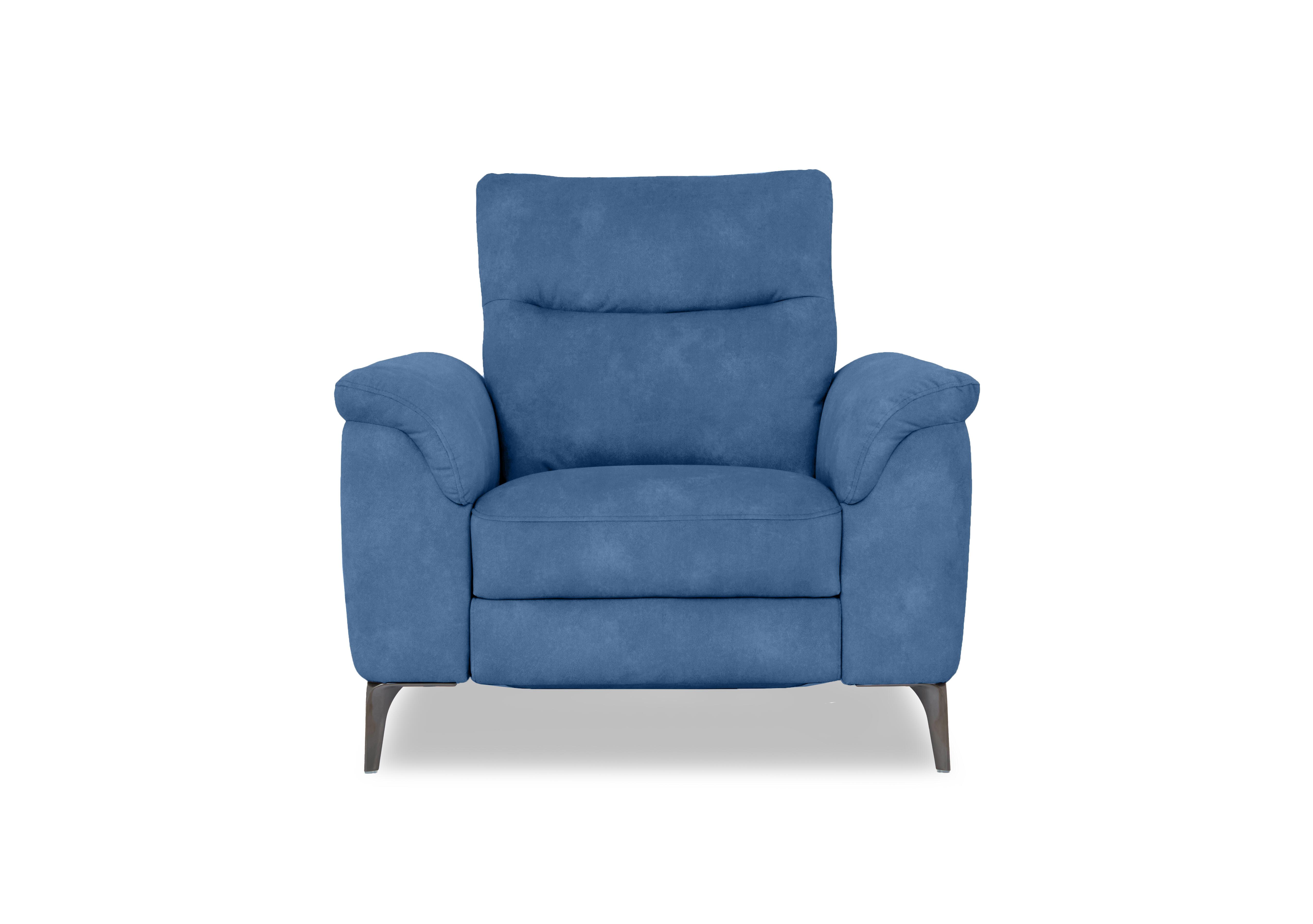 Morgan Fabric Chair in Dexter Wave 43525 on Furniture Village