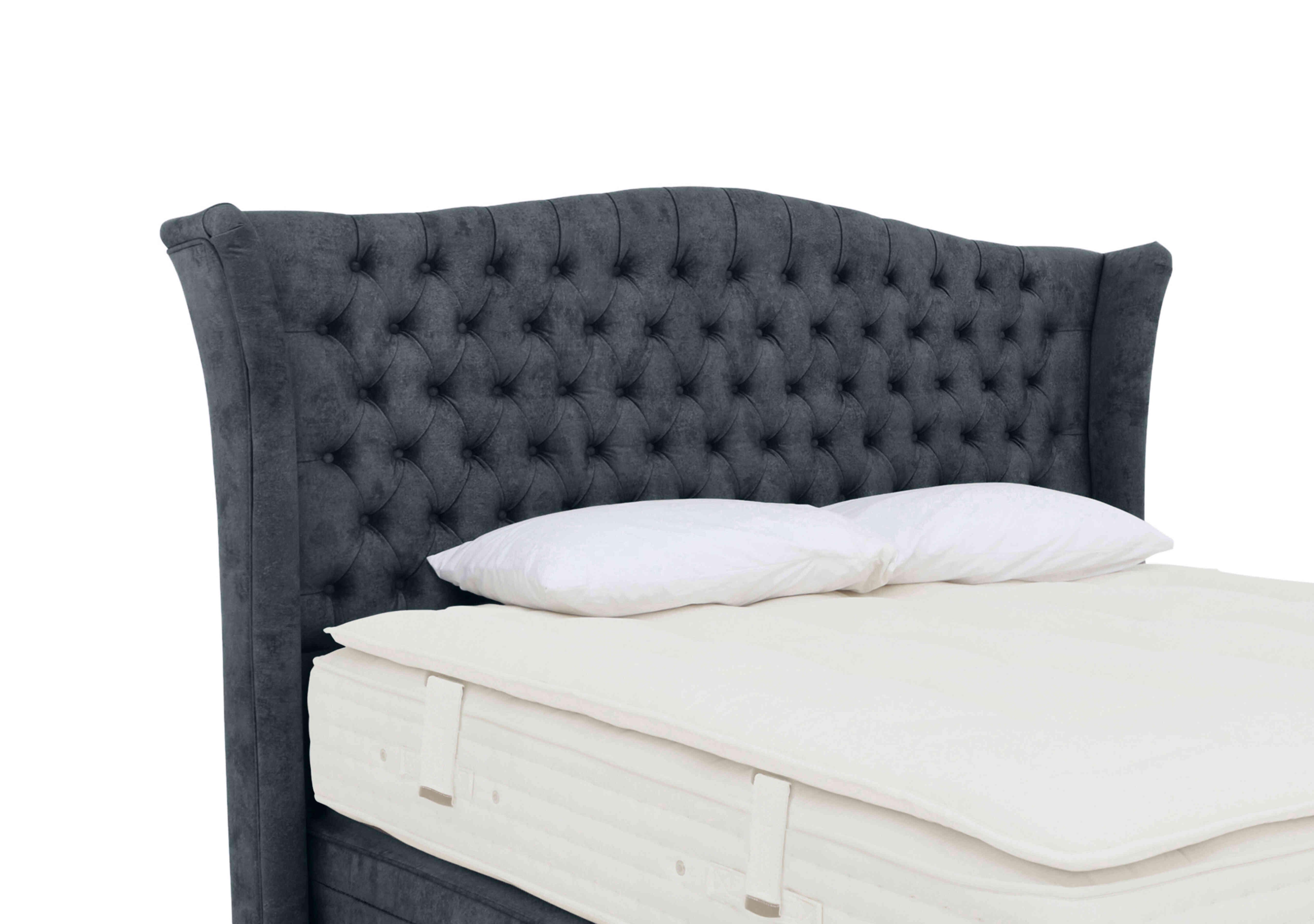 Hambleden Floor Standing Headboard in Daytona Ocean on Furniture Village