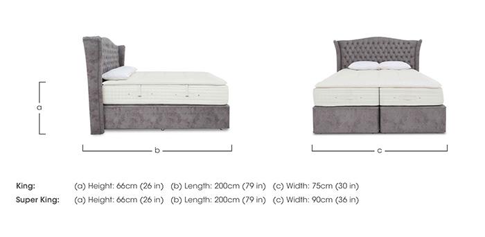 Majestic Zip and Link Sprung Divan Set in  on Furniture Village