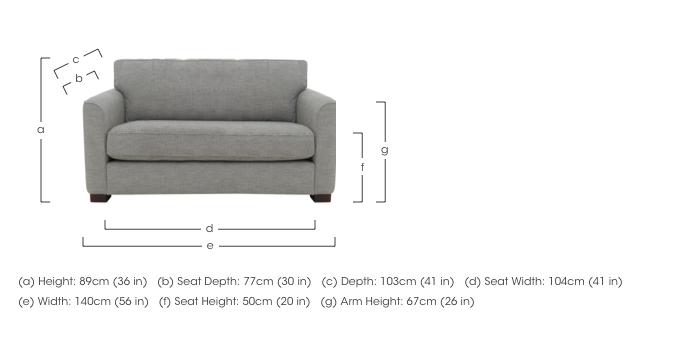 Elora Fabric Snuggler Chair in  on Furniture Village