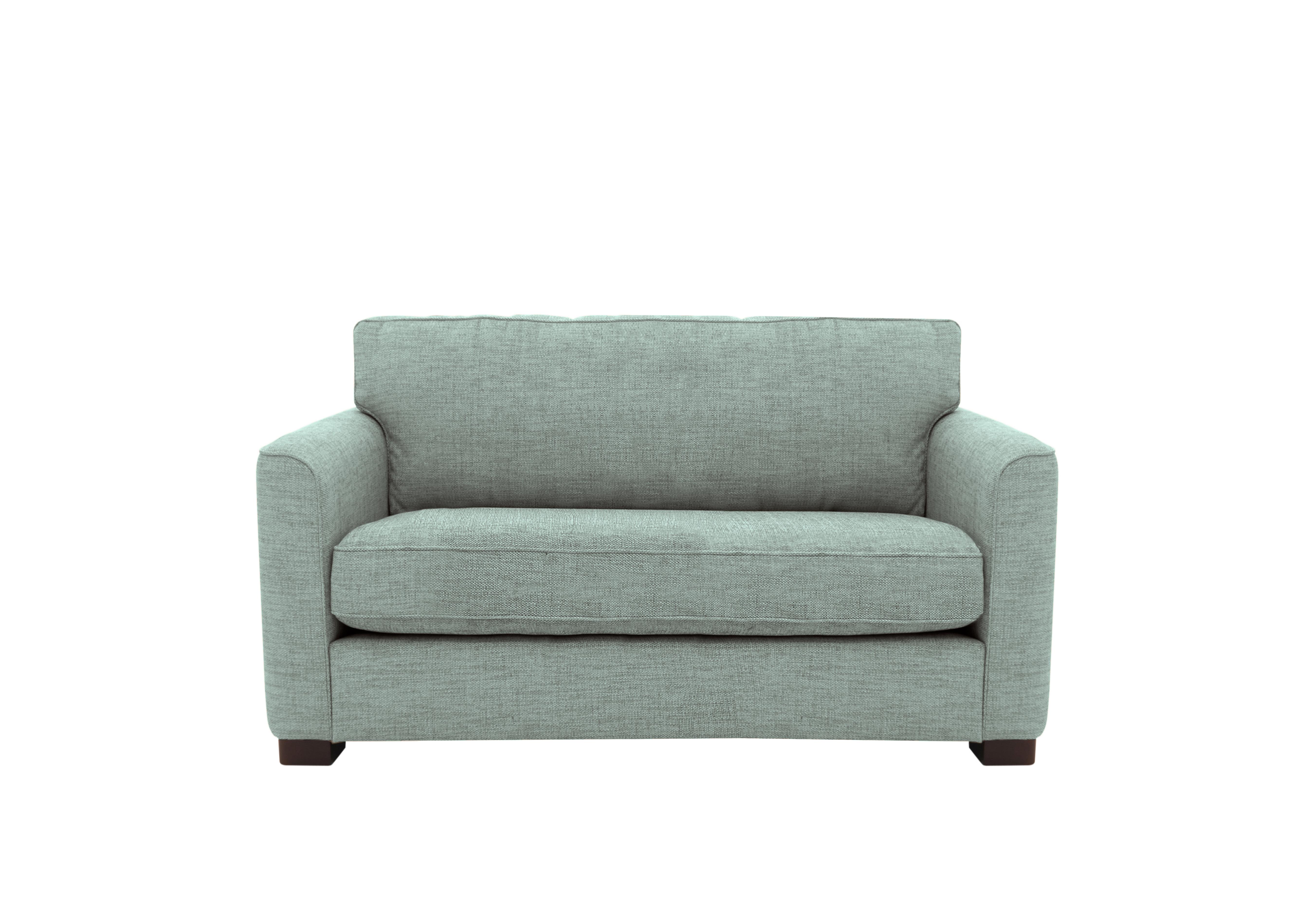 Elora Fabric Snuggler Chair in Kento 509 Aqua Dbf on Furniture Village