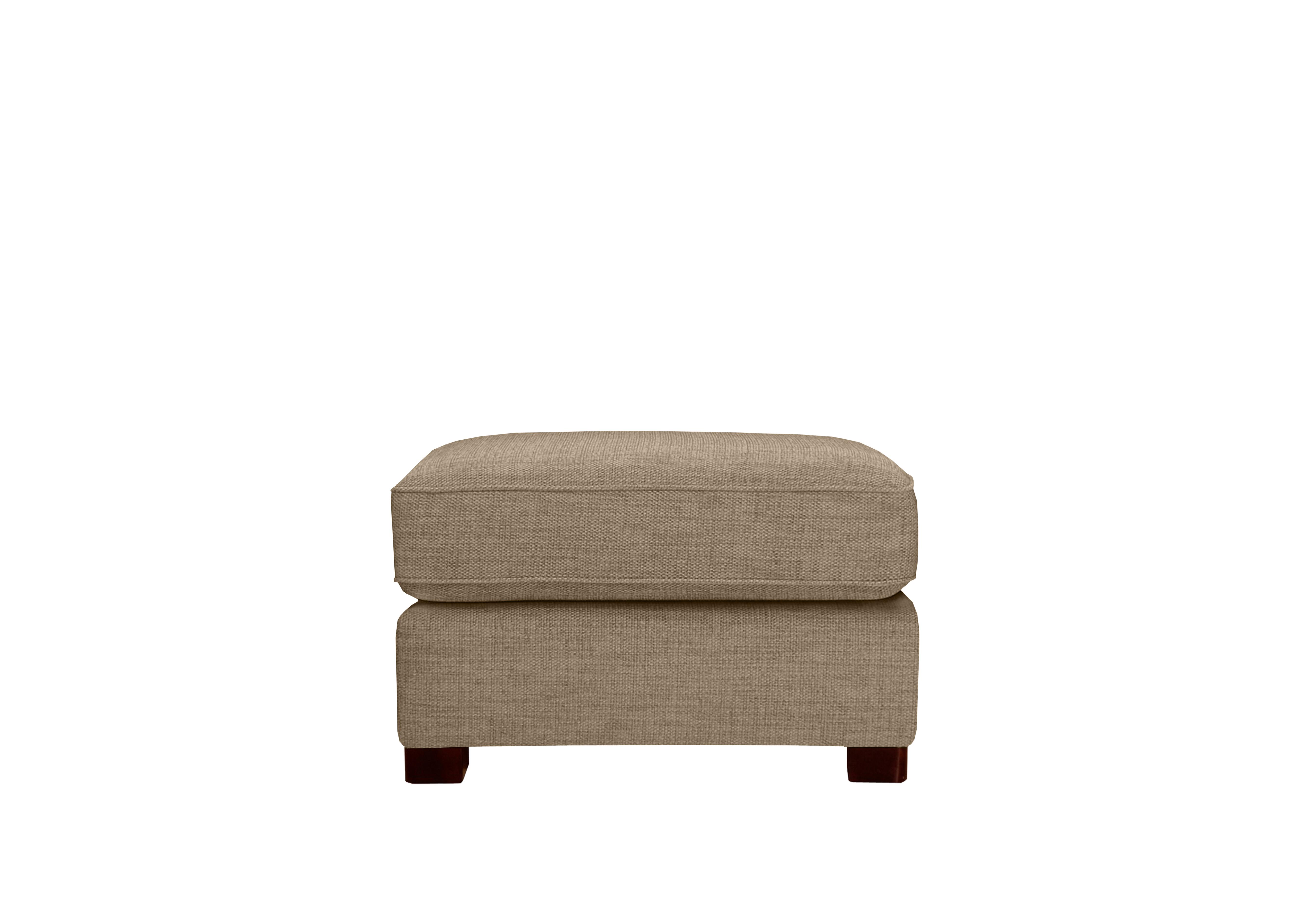Elora Small Fabric Storage Footstool in Kento 27 Litchen Dbf on Furniture Village