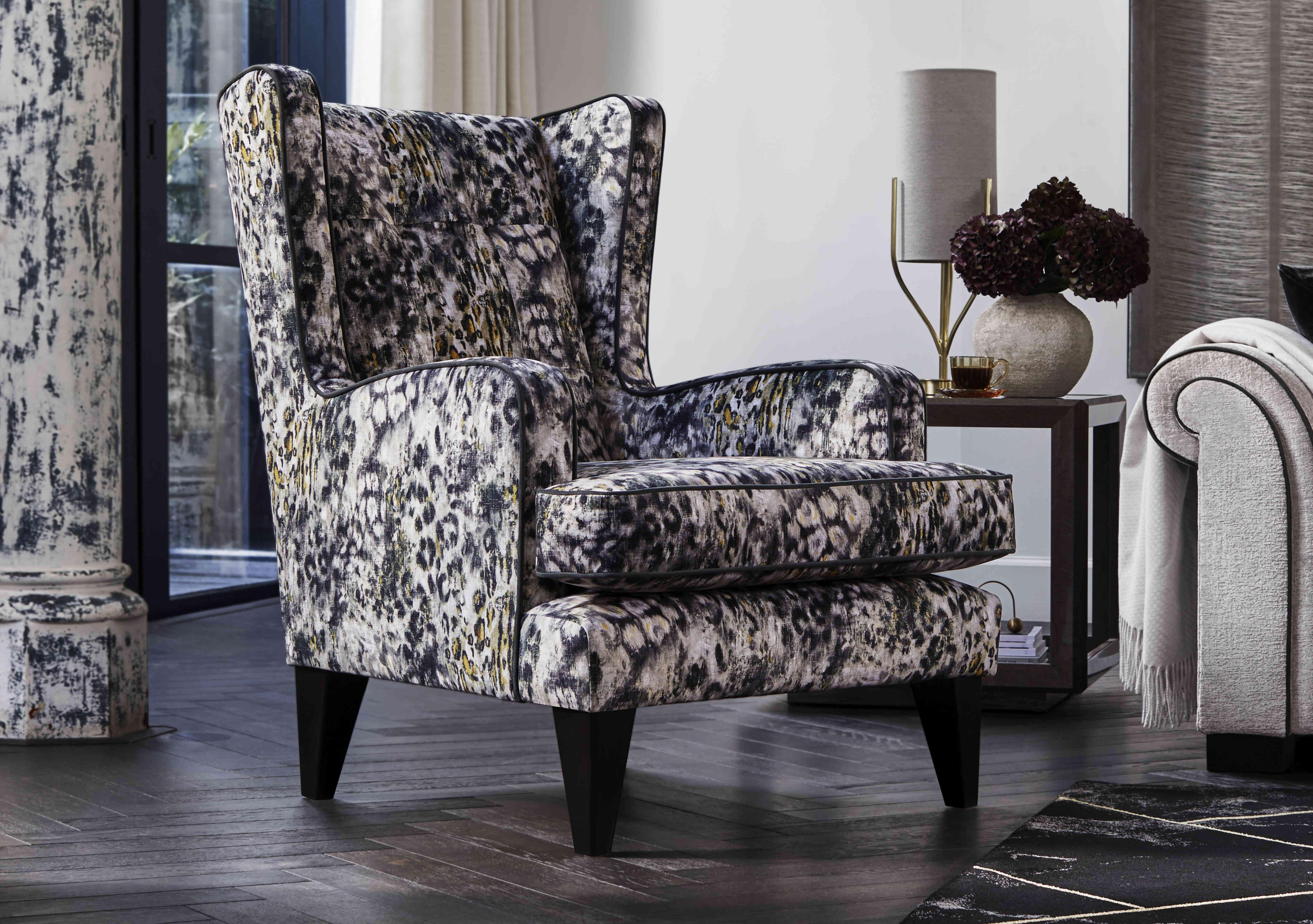 Modern Classics Wing Chair in  on Furniture Village