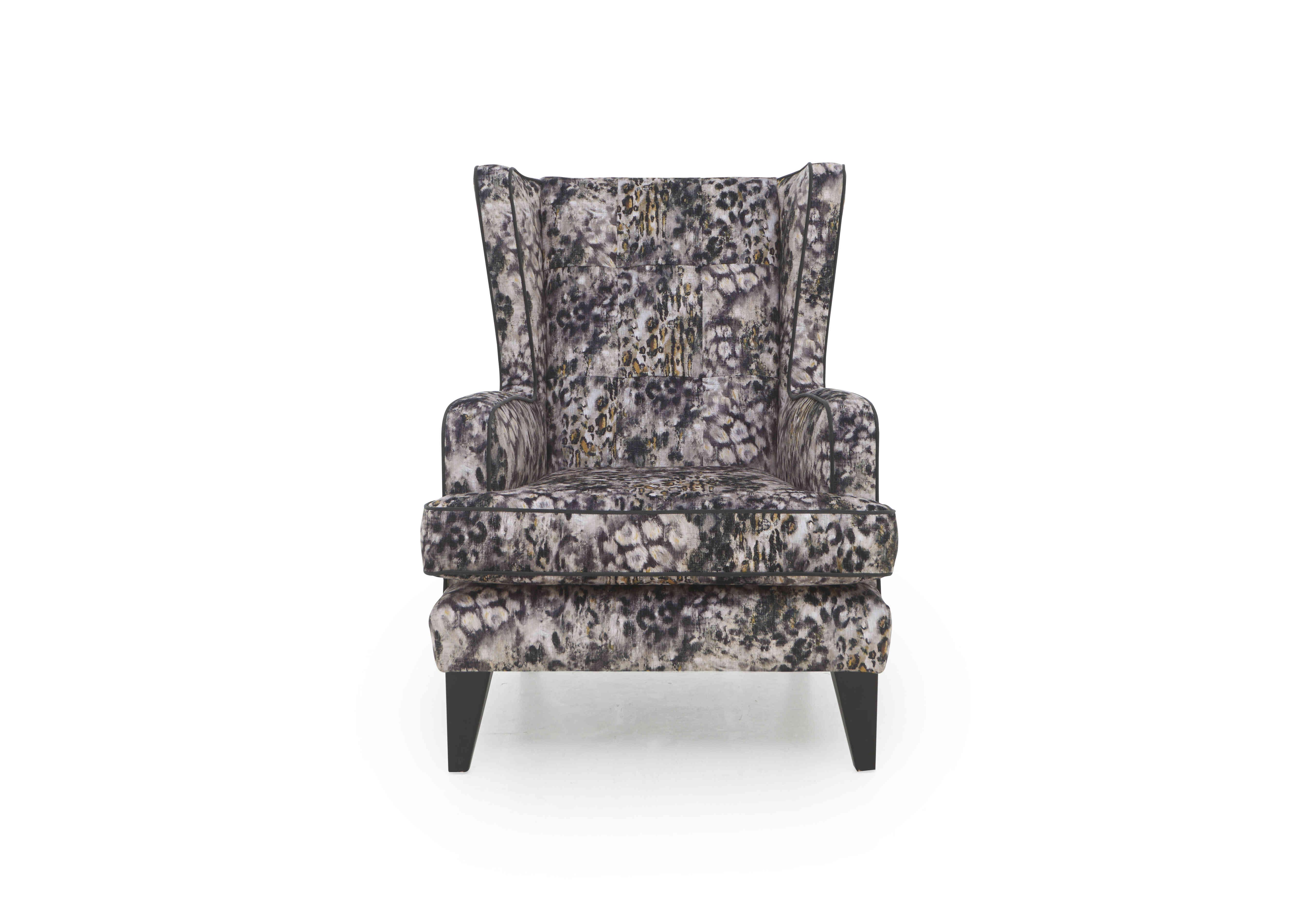 Modern Classics Wing Chair in Inca Smoke Cp Mf on Furniture Village