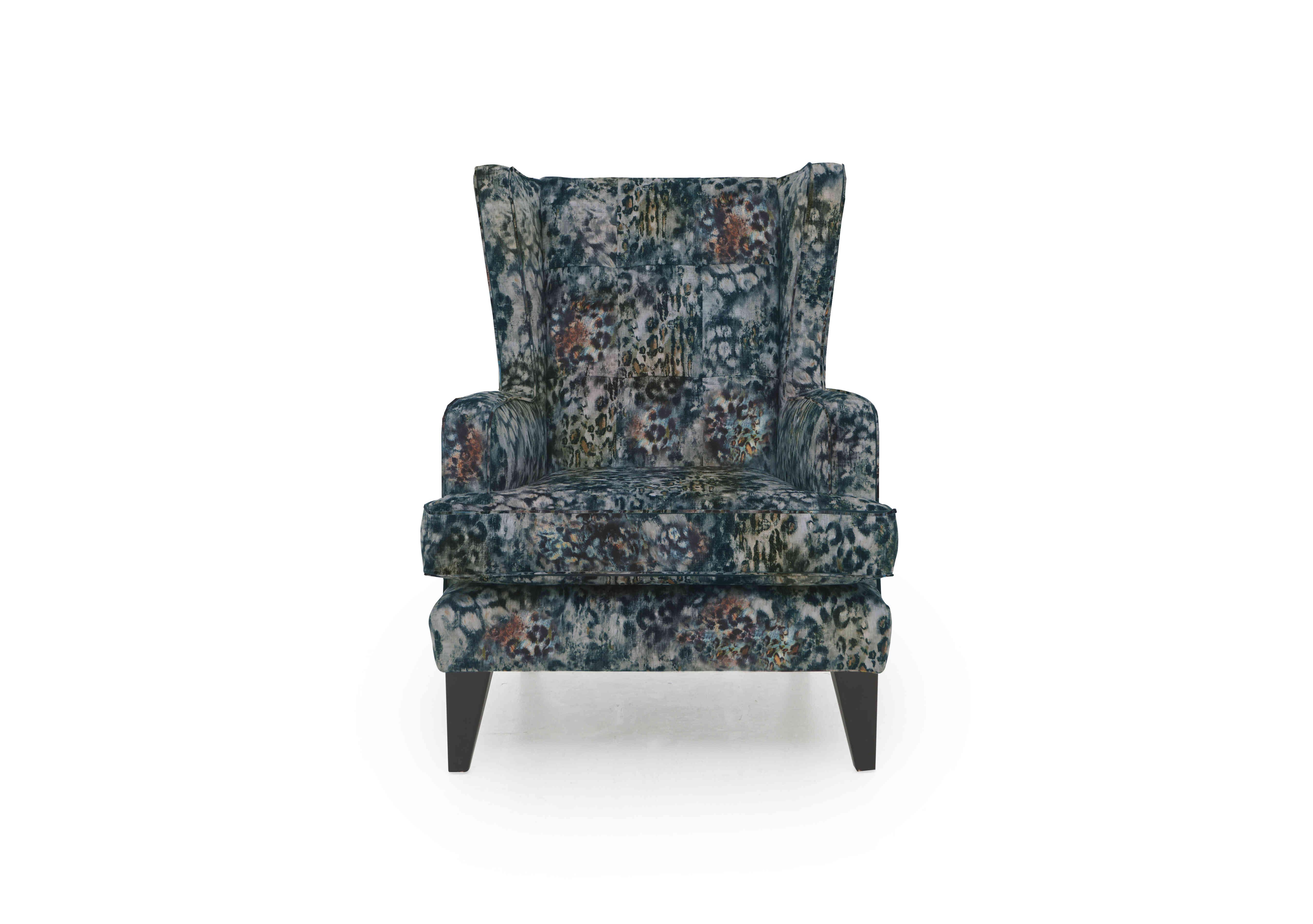 Modern Classics Wing Chair in Inca Teal Sp Mf on Furniture Village