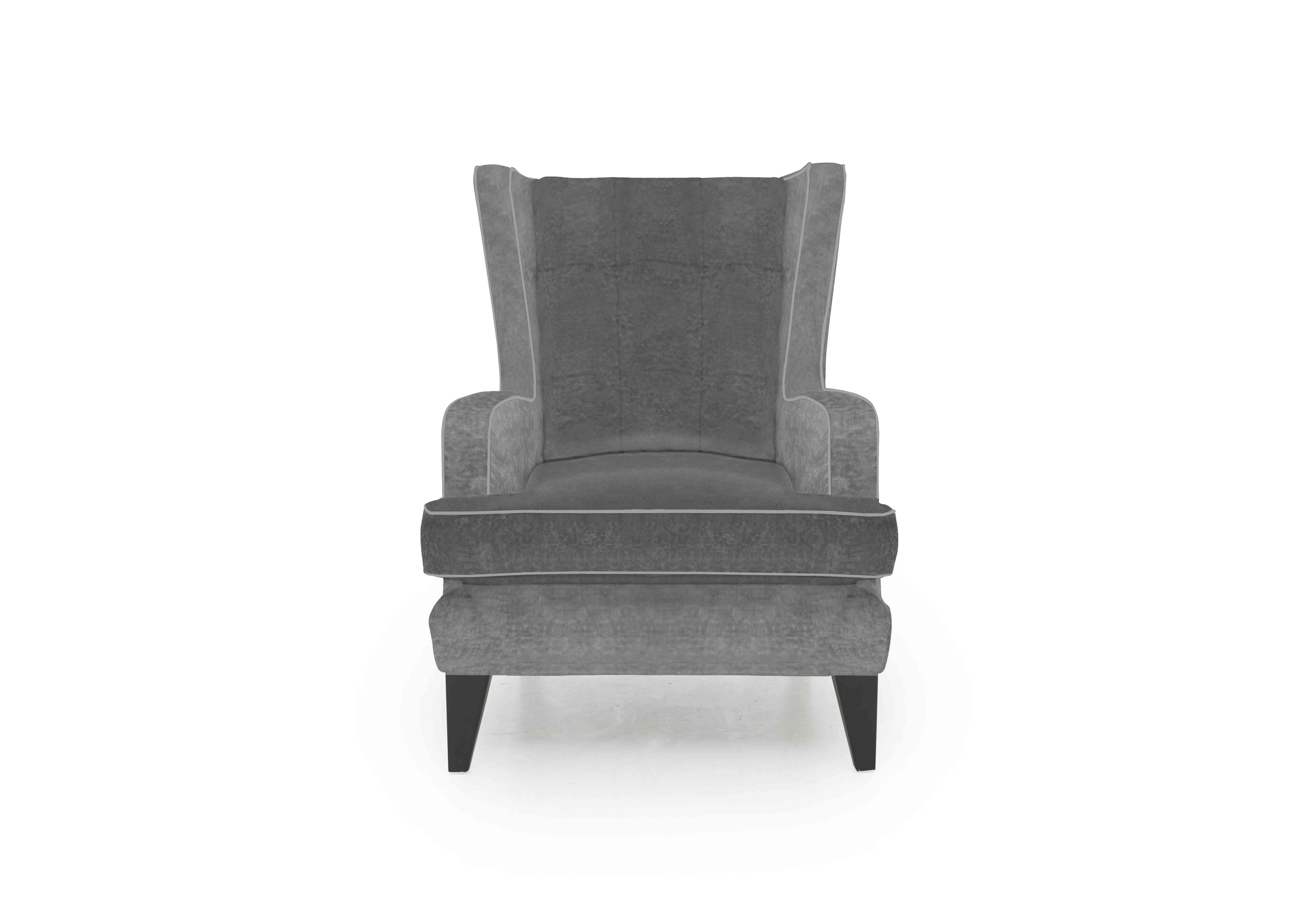 Modern Classics Wing Chair in Remini Smoke Cp Mf on Furniture Village