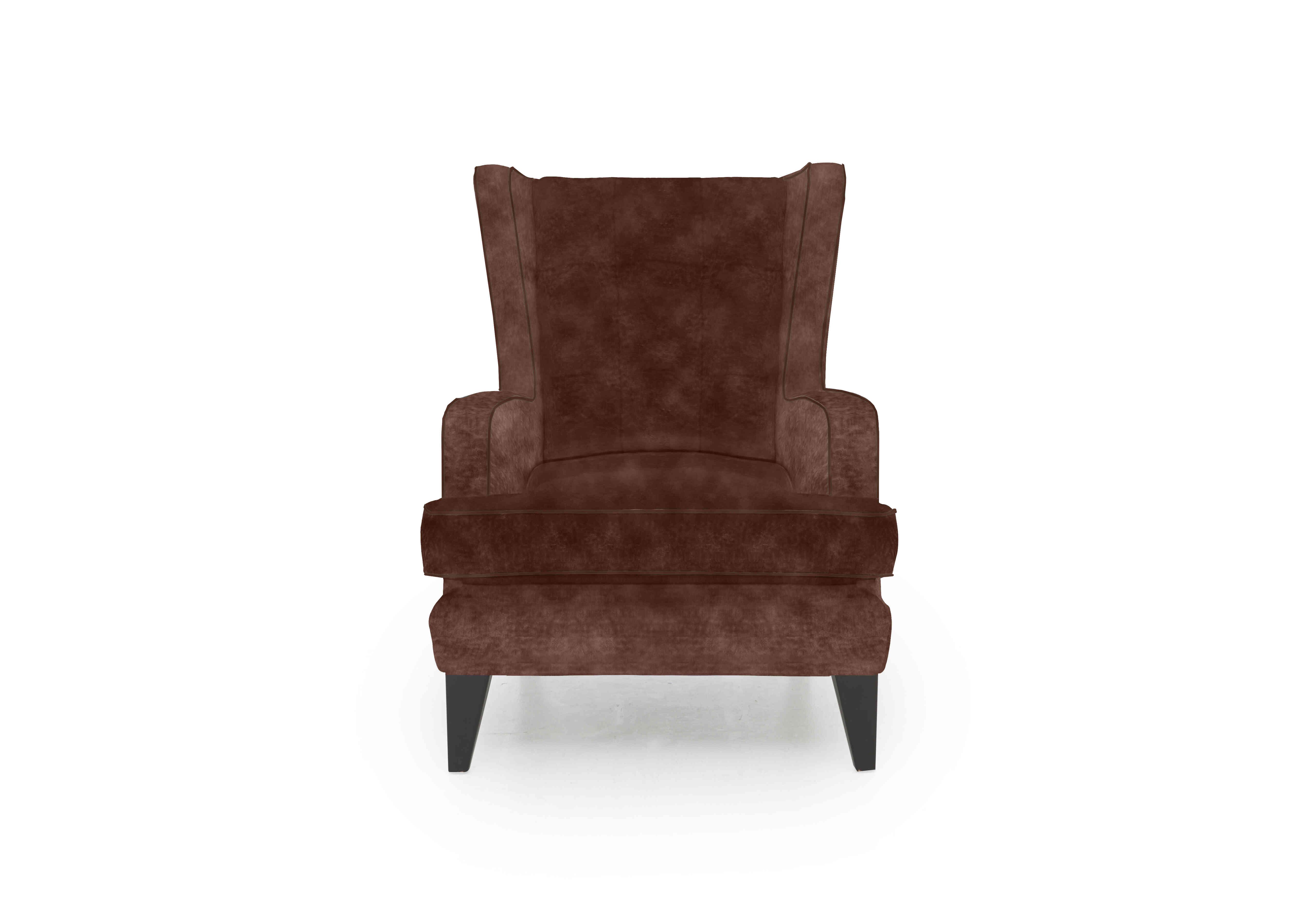 Modern Classics Wing Chair in Verona Paprika  Sp Mf on Furniture Village