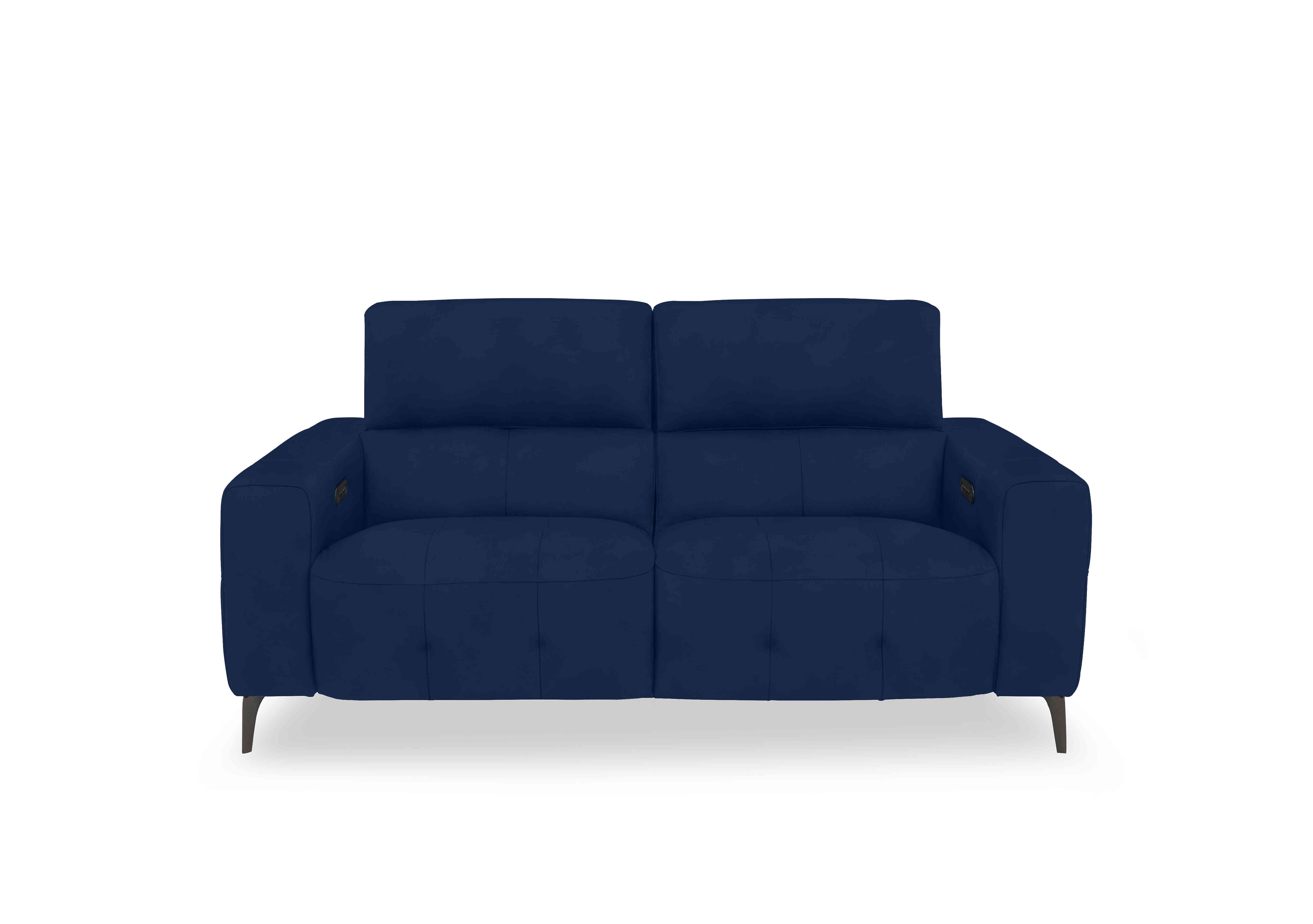 New York 2 Seater Fabric Sofa in Fab-Meg-R28 Navy on Furniture Village