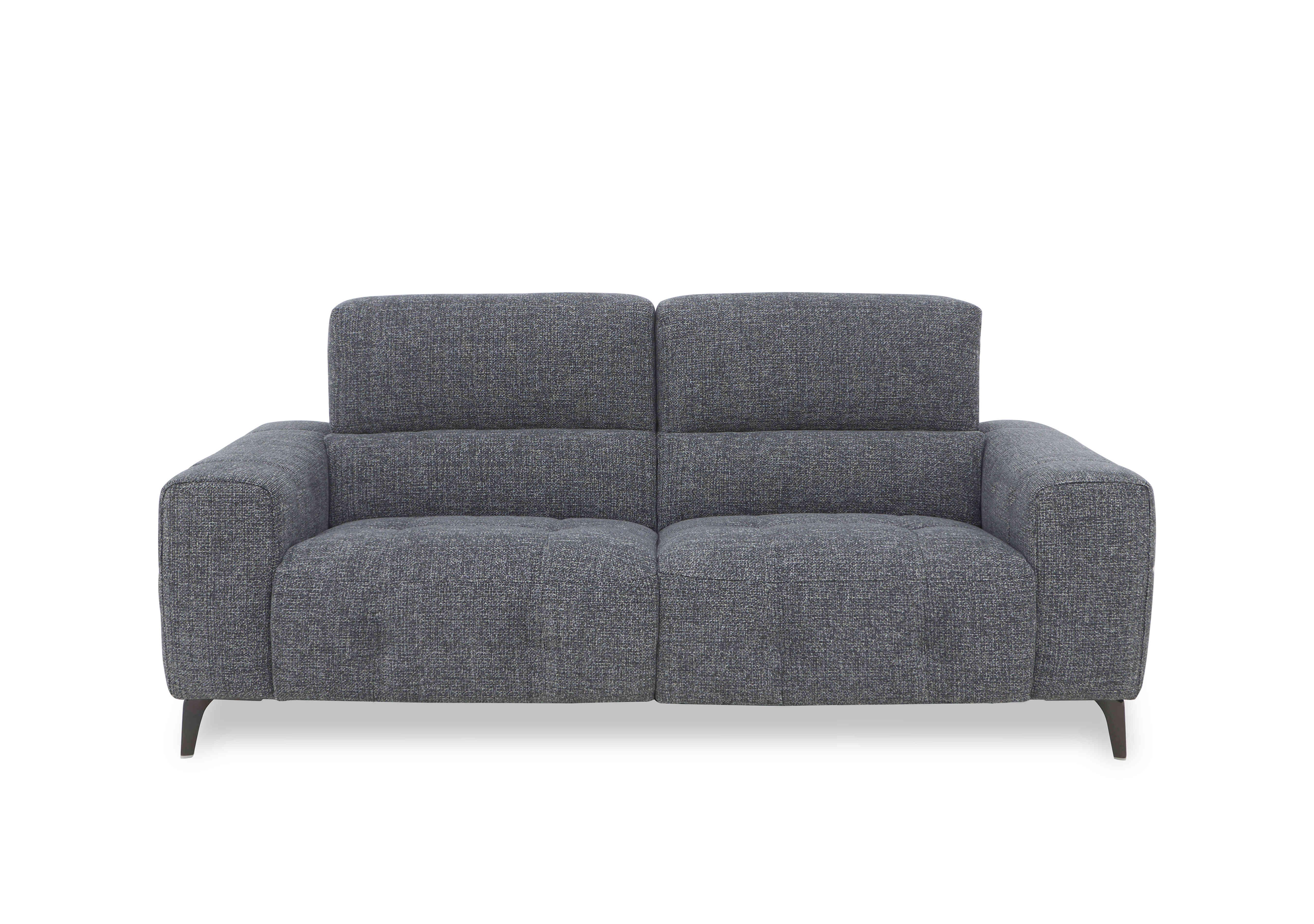 New York 3 Seater Fabric Sofa in Fab-Cac-R450 Gun Metal on Furniture Village