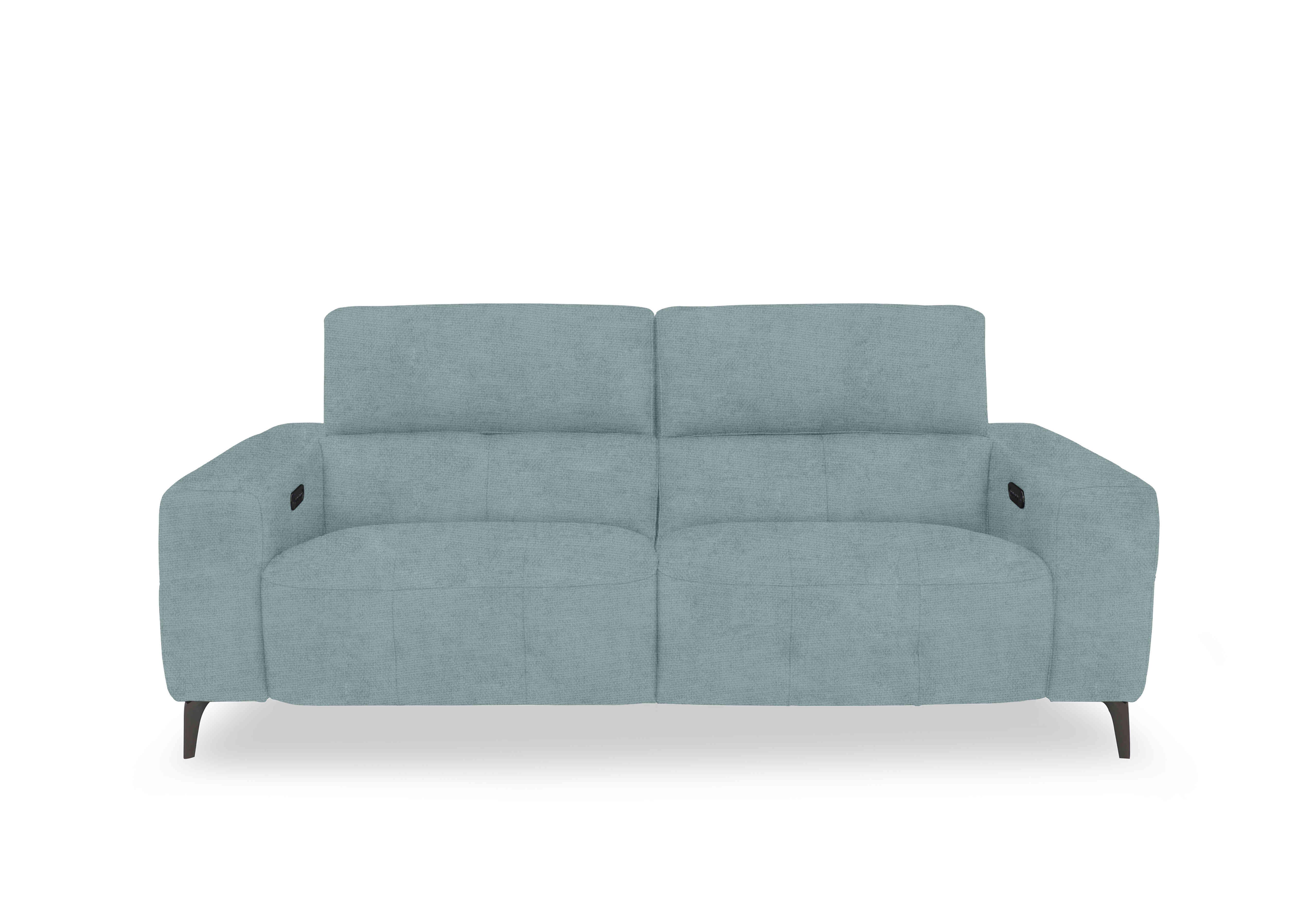 New York 3 Seater Fabric Sofa in Fab-Coe-R313 Baby Blue on Furniture Village