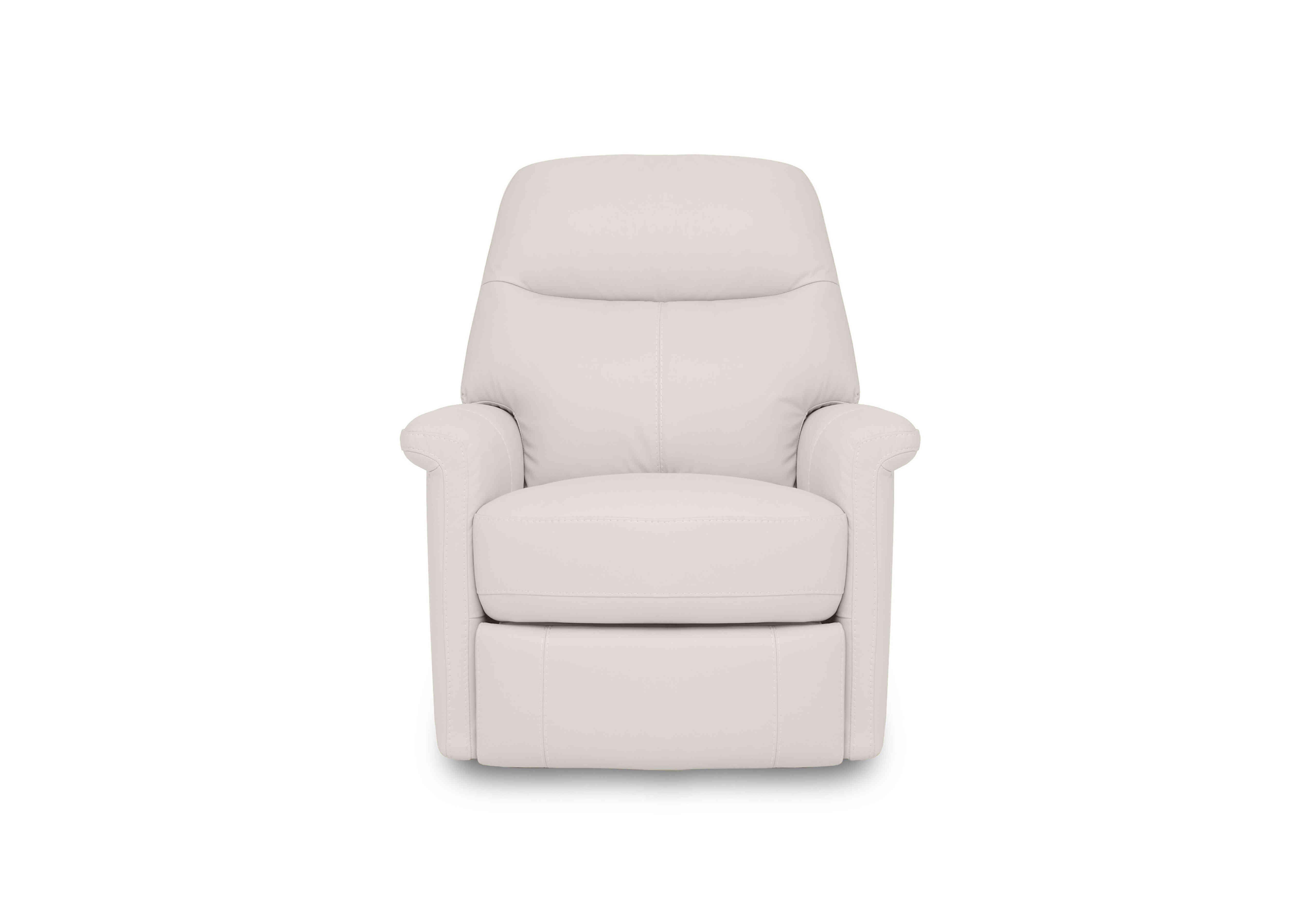 Compact Collection Lille Leather Chair in Bv-156e Frost on Furniture Village