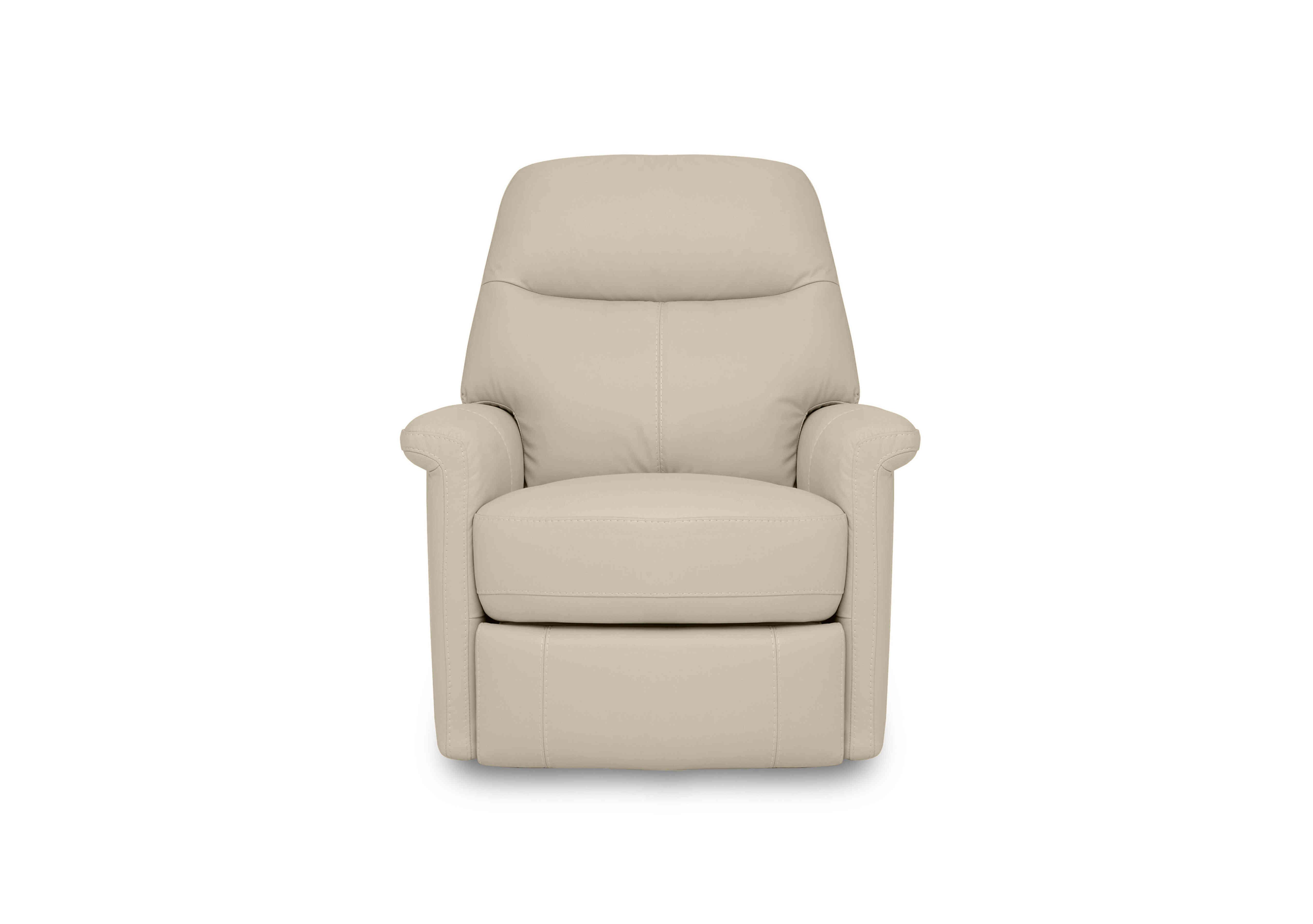 Compact Collection Lille Leather Chair in Nc-862c Bisque on Furniture Village