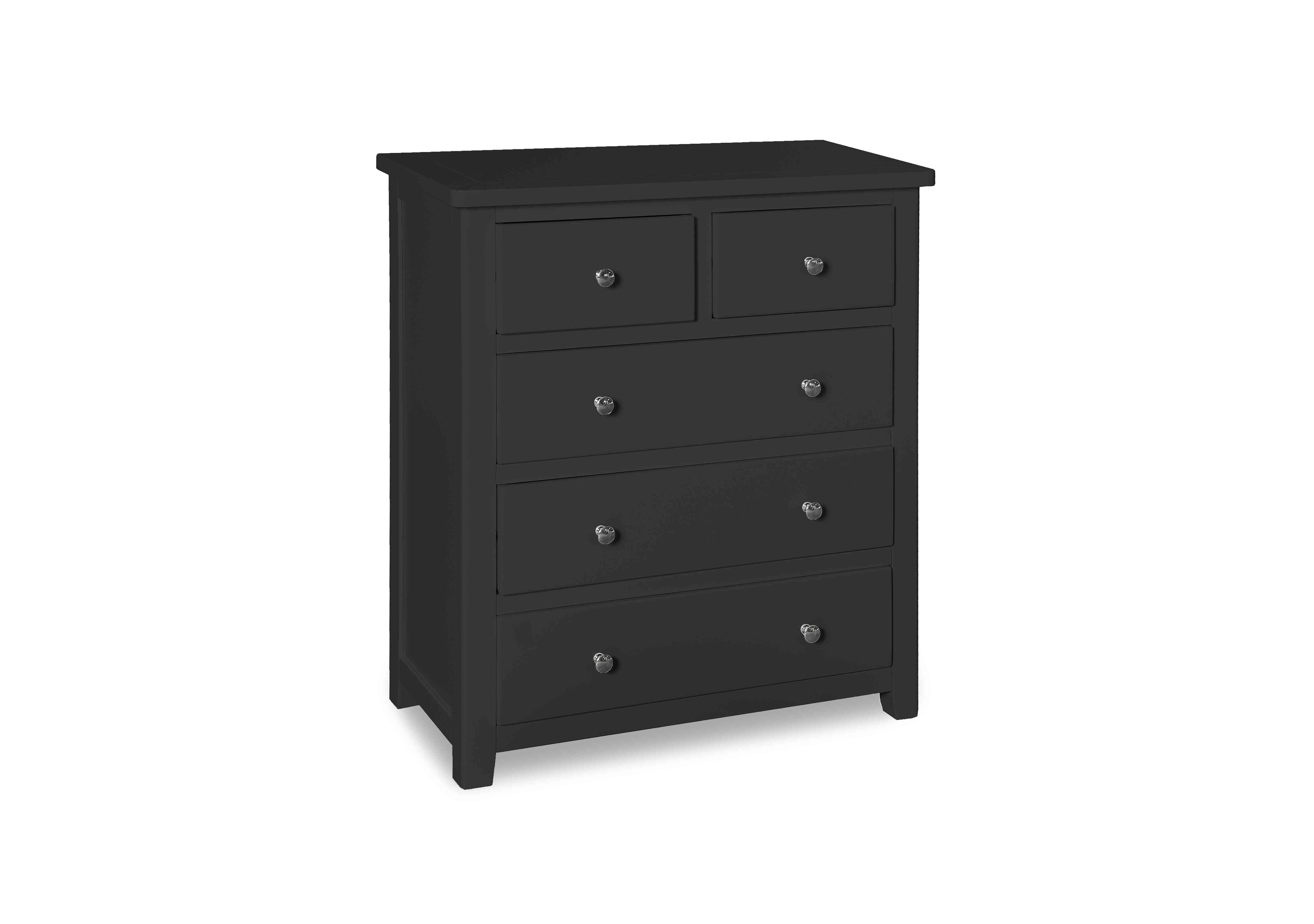 Grace 2+3 Drawer Chest in Charcoal on Furniture Village