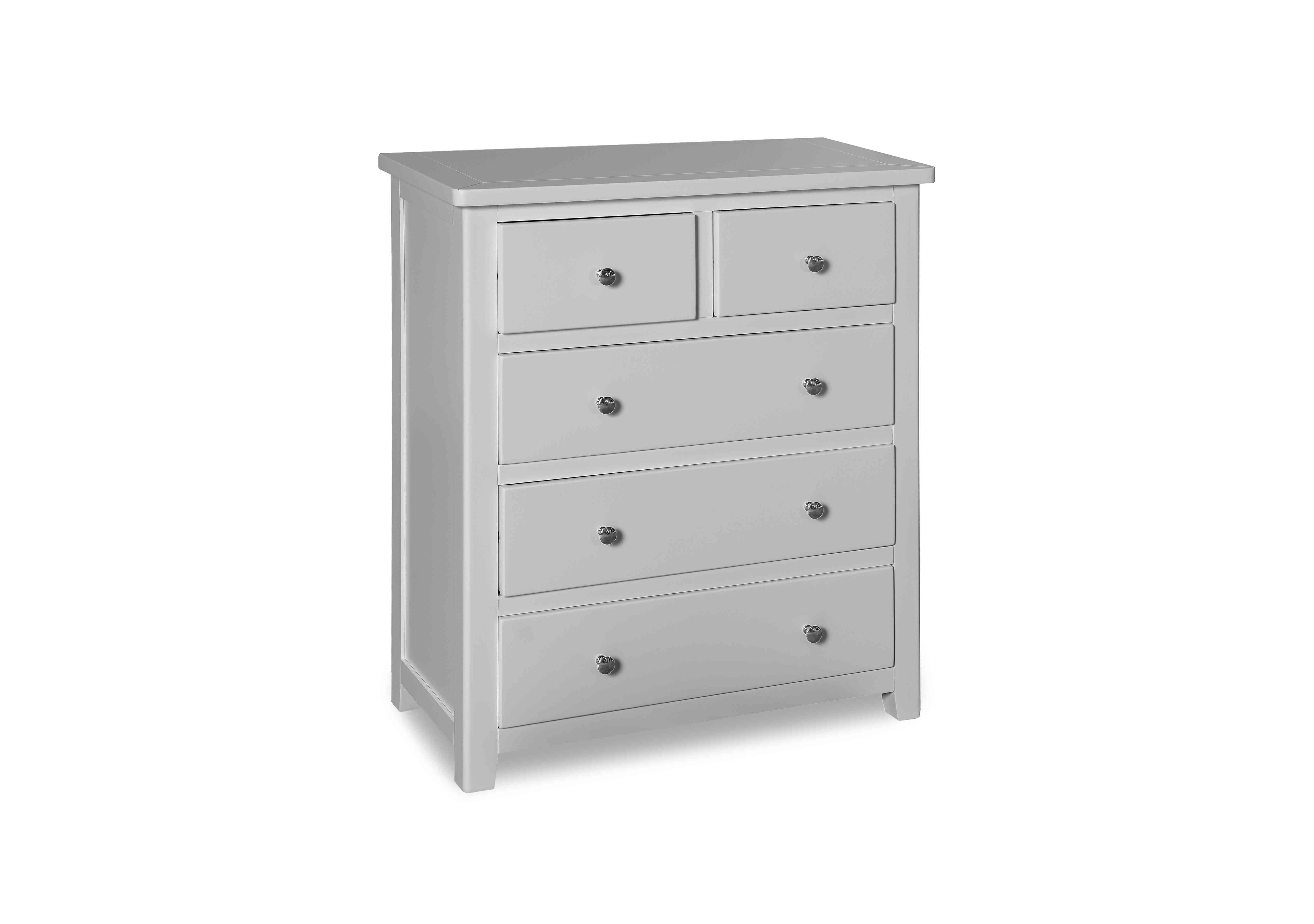 Grace 2+3 Drawer Chest in Grey on Furniture Village