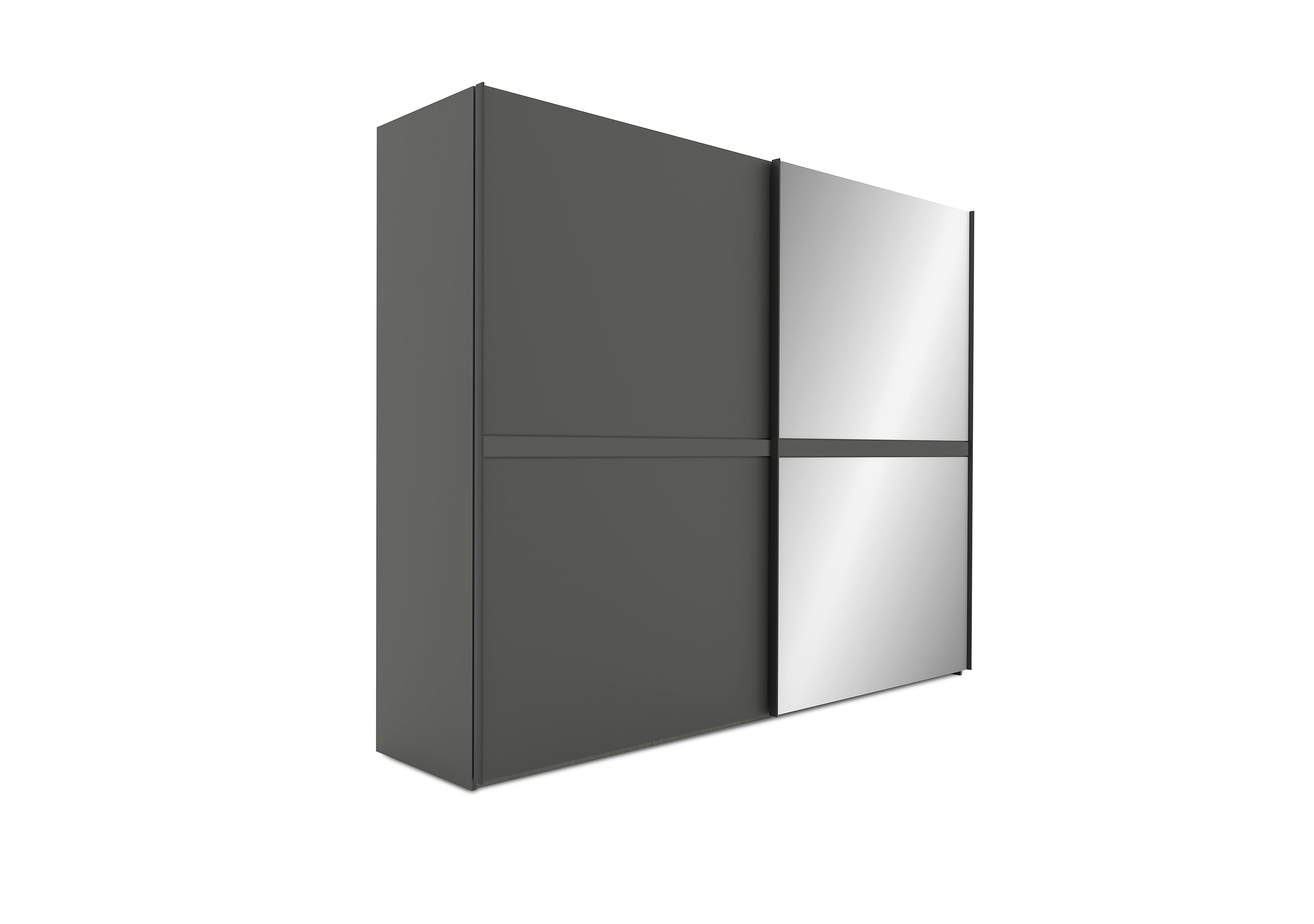 Cora 320cm Slider Wardrobe With Mirror Door in A-Bas B-Mir Con-Bas Crc-Bas on Furniture Village