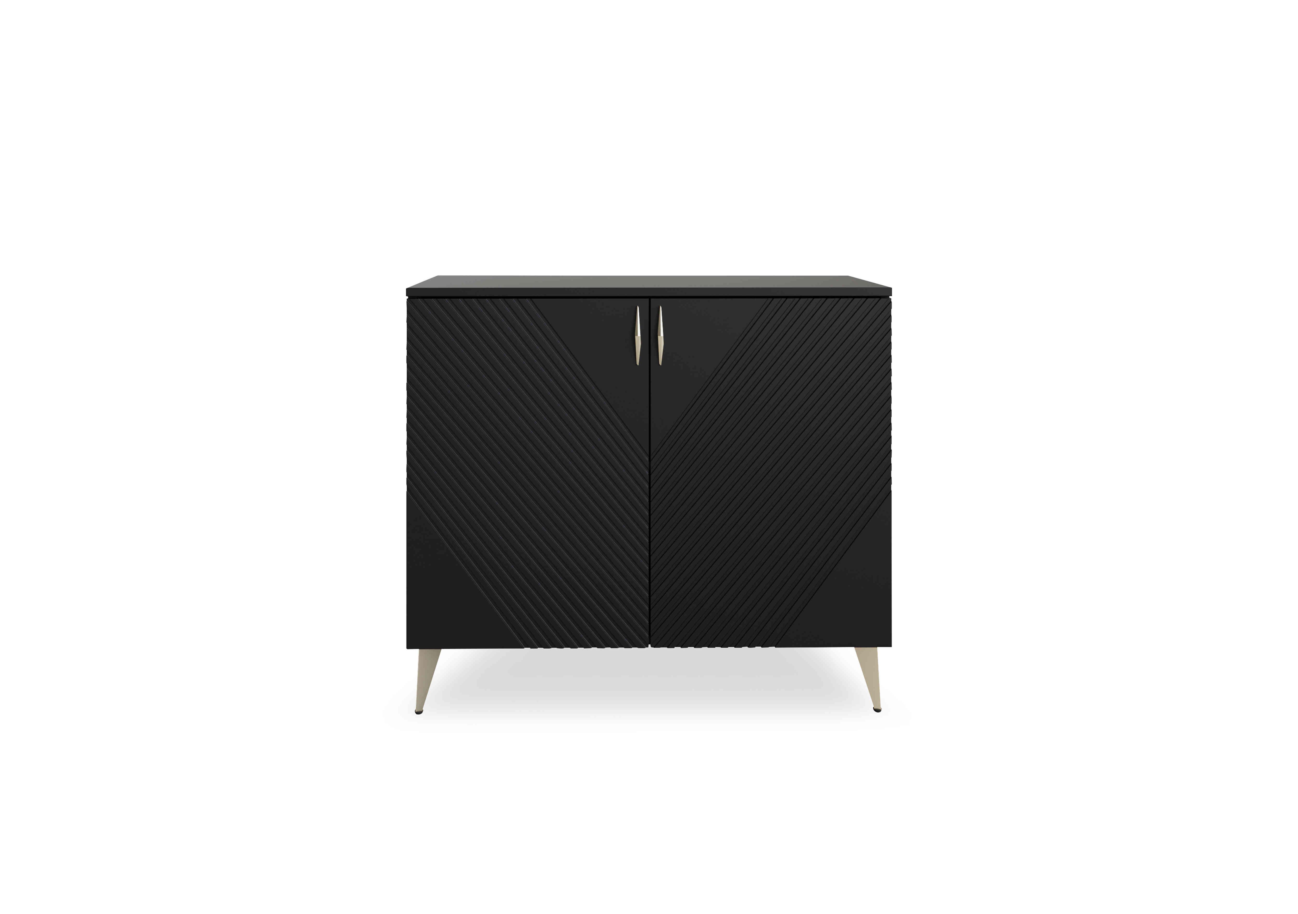 Eden SMART 2 Door Sideboard in Black on Furniture Village