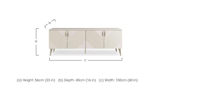 Eden SMART TV Unit in  on Furniture Village