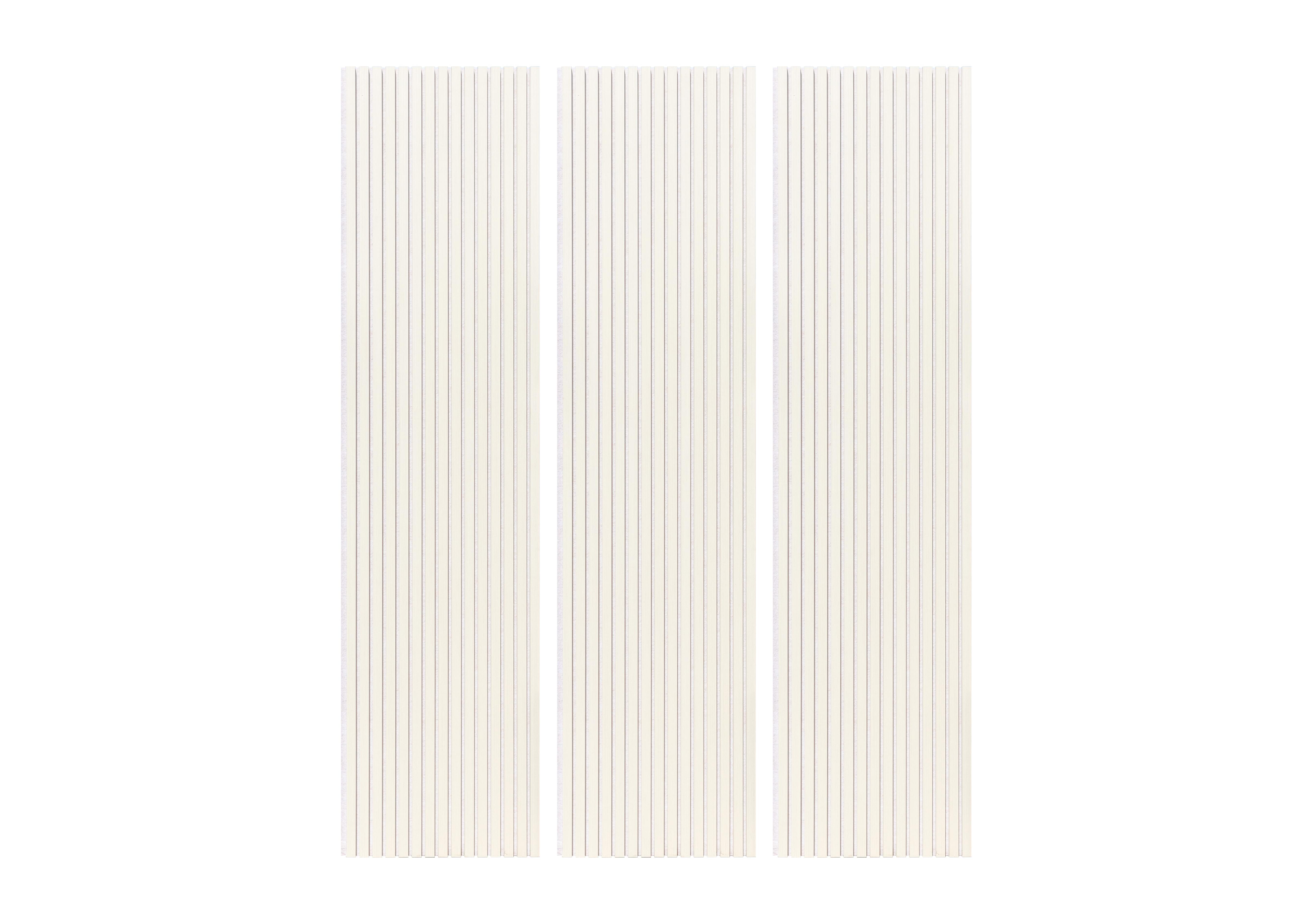 Set of 3 Acoustic Wall Panels in White on Furniture Village