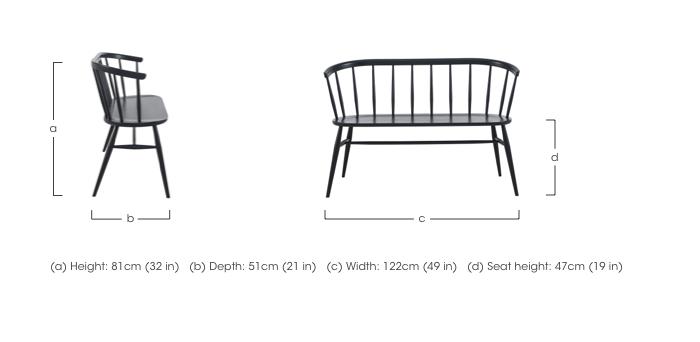 Heritage Loveseat in  on Furniture Village