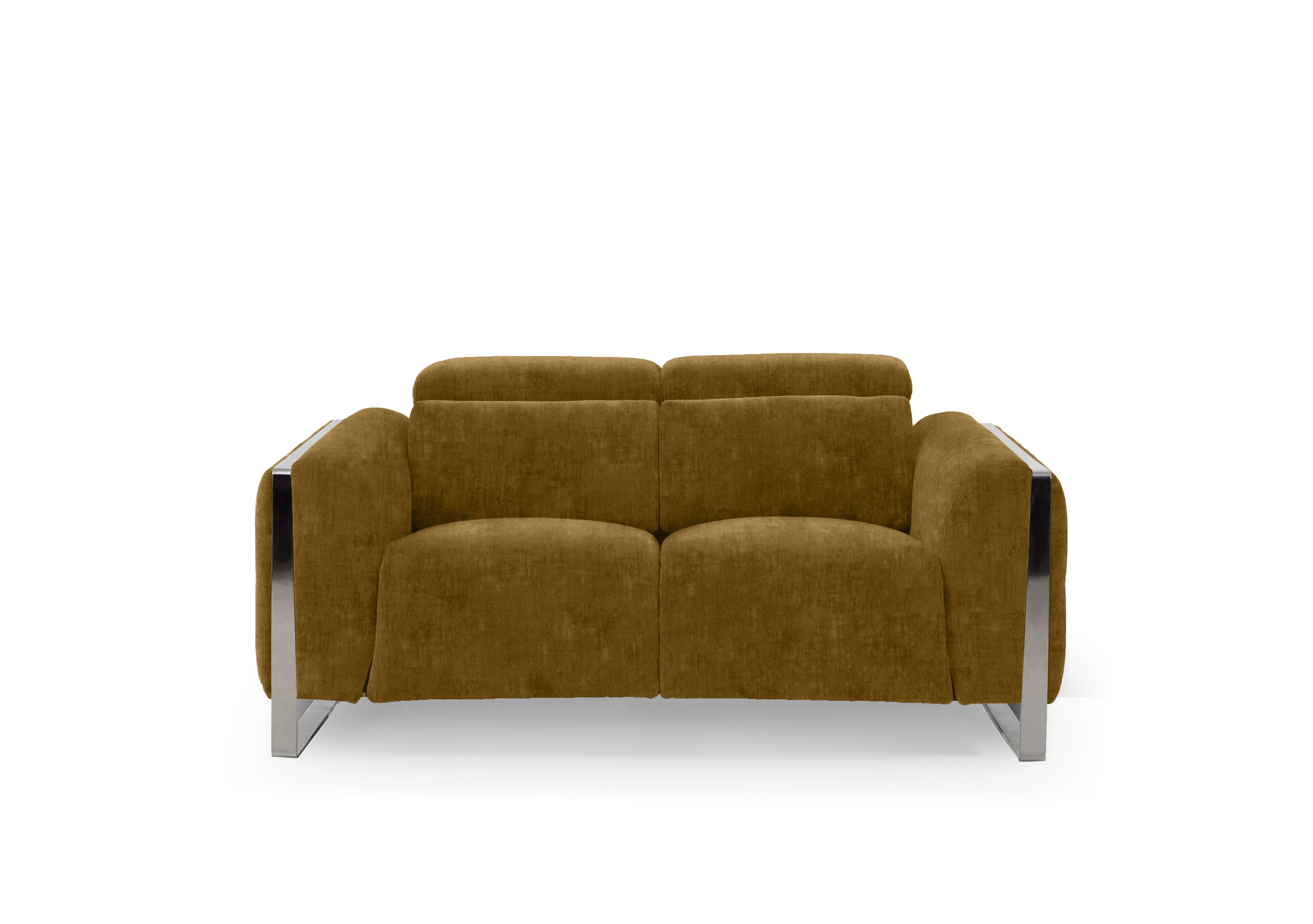 Gisella Fabric 2 Seater Sofa in Heritage Saffron 52002 on Furniture Village