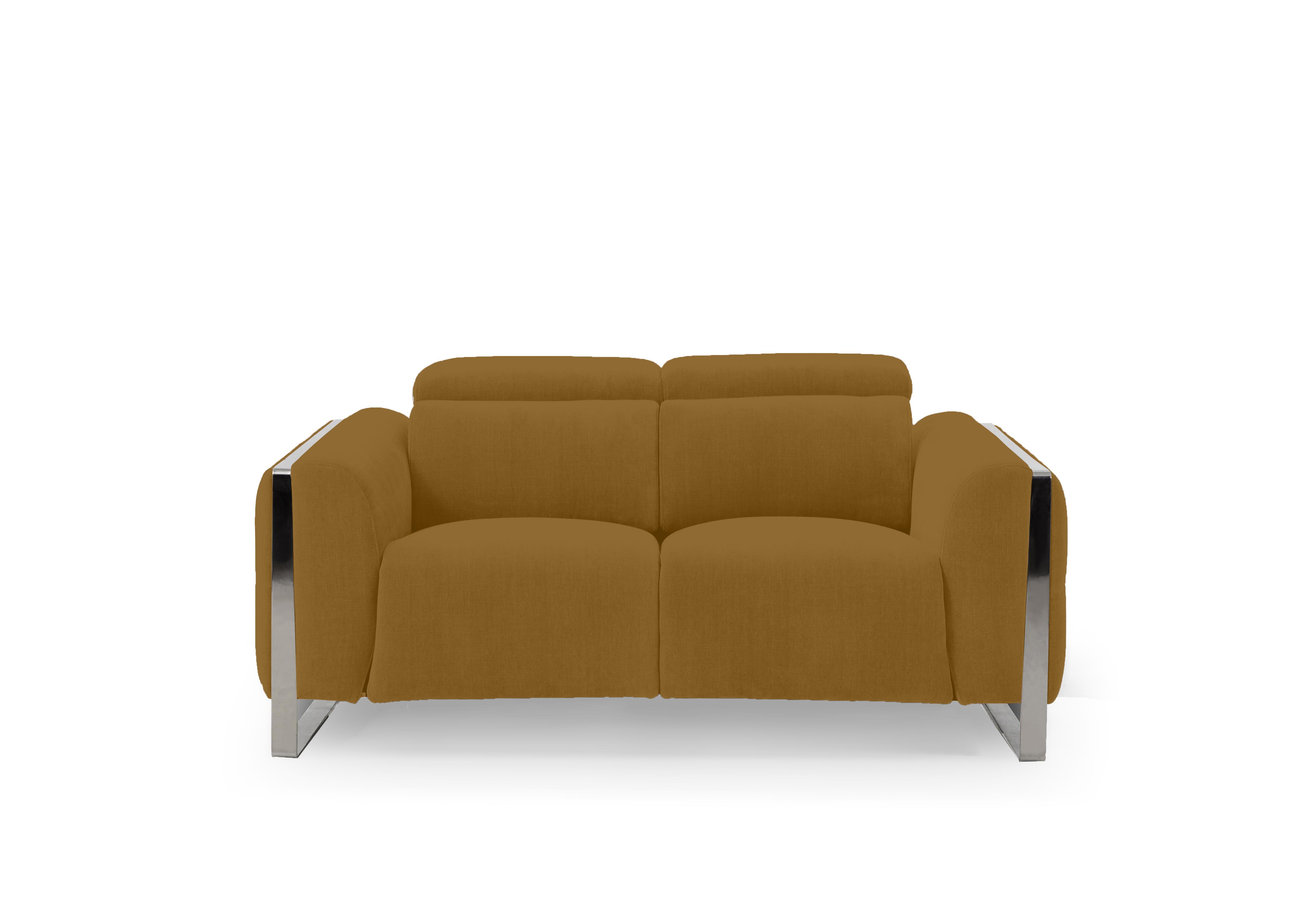 Gisella Fabric 2 Seater Sofa in Opulence Saffron 51009 on Furniture Village