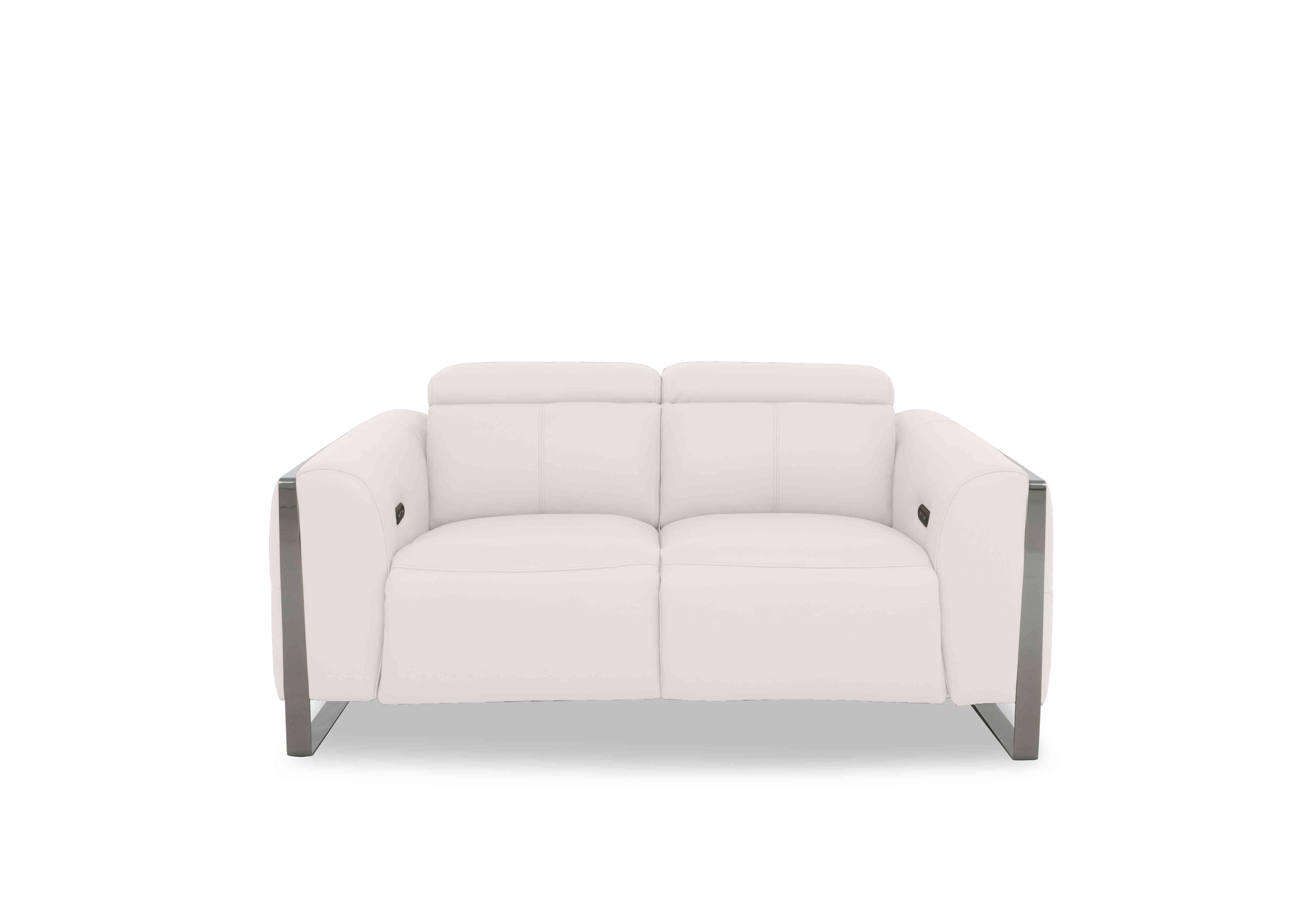 Gisella Leather 2 Seater Sofa in Cat-40/13 Cotton on Furniture Village