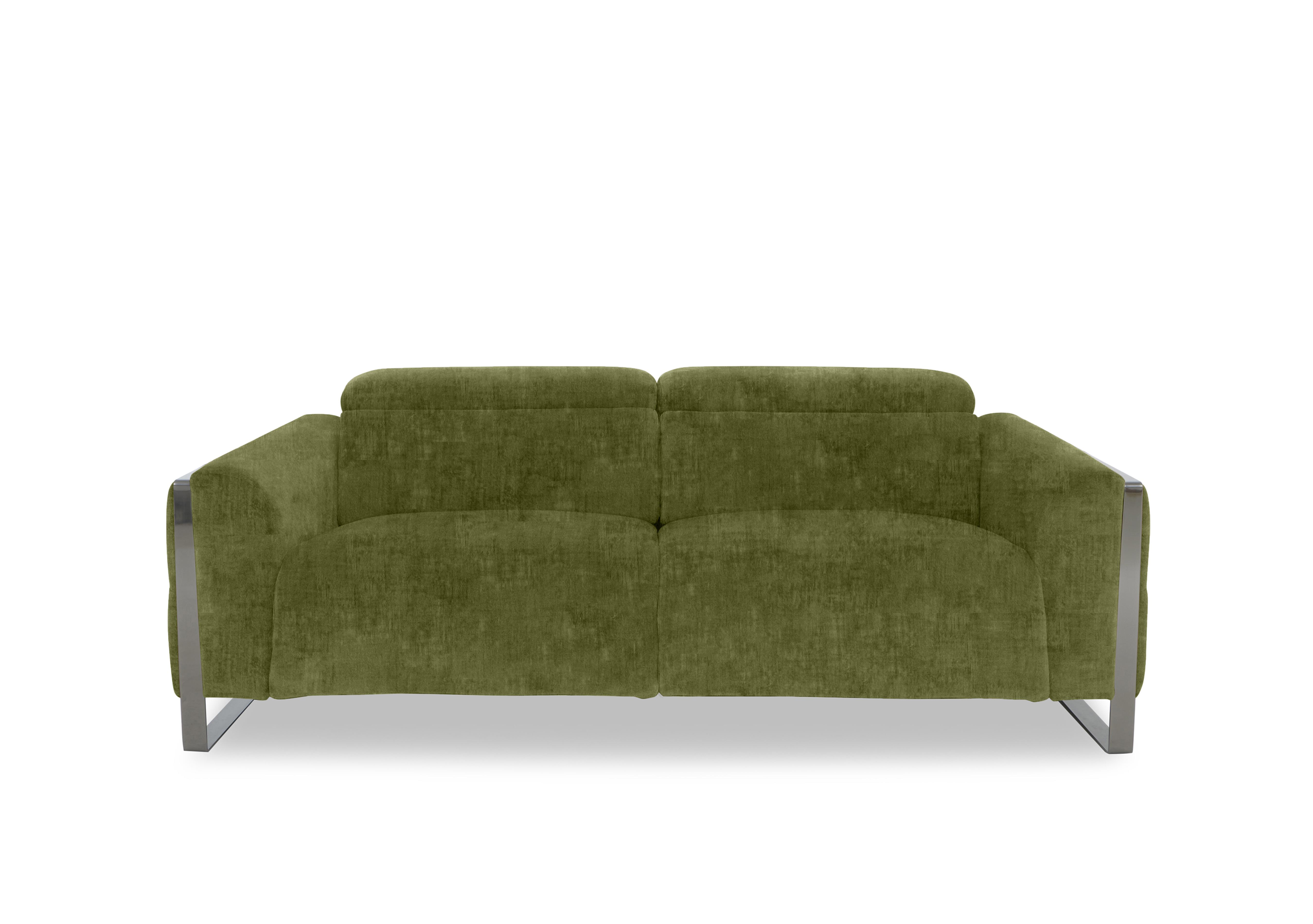 Gisella Fabric 3 Seater Sofa in Heritage Olive 52003 on Furniture Village