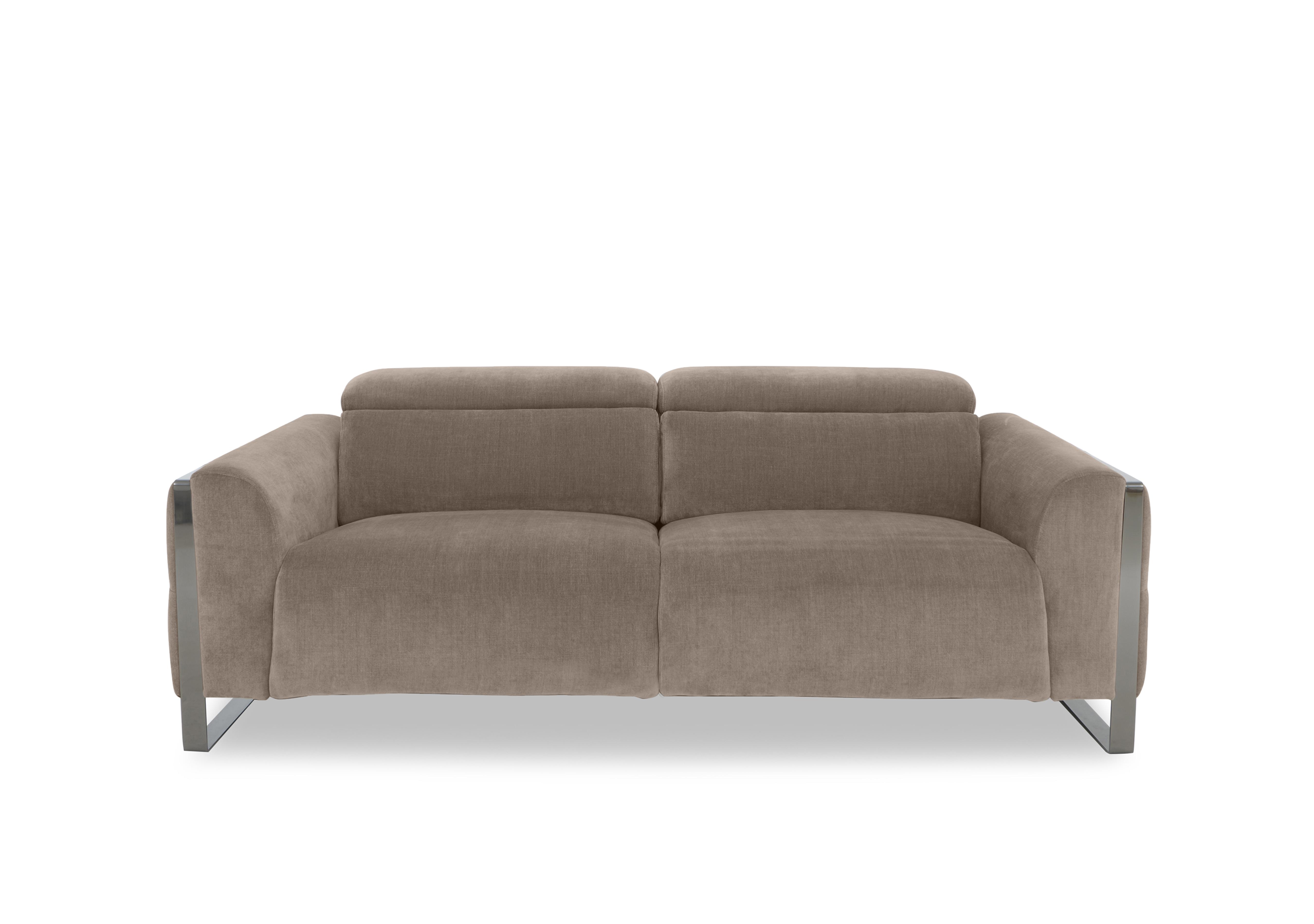 Gisella Fabric 3 Seater Sofa in Manhattan Nutmeg 58005 on Furniture Village