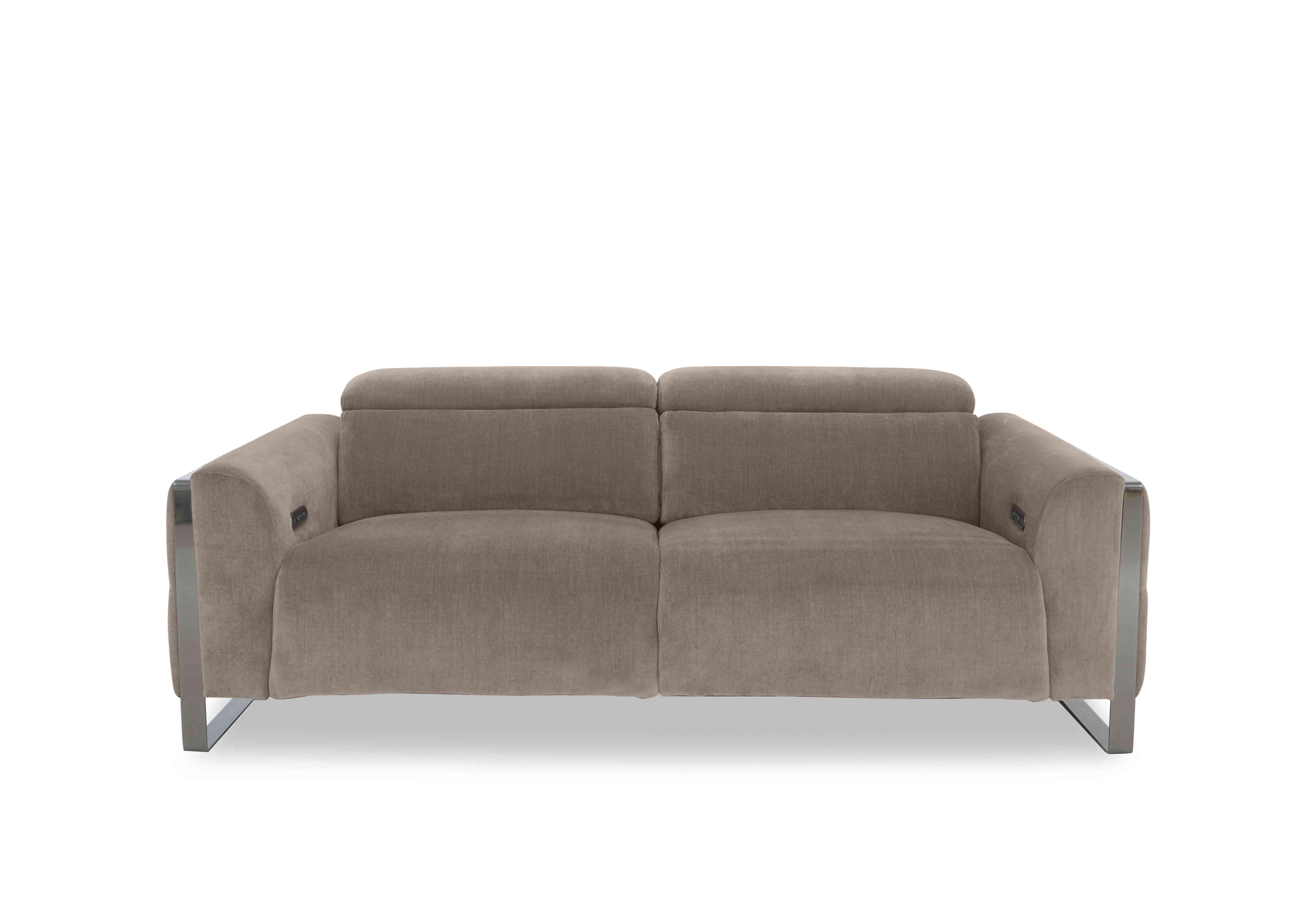 Gisella Fabric 3 Seater Sofa in Manhattan Nutmeg 58005 on Furniture Village