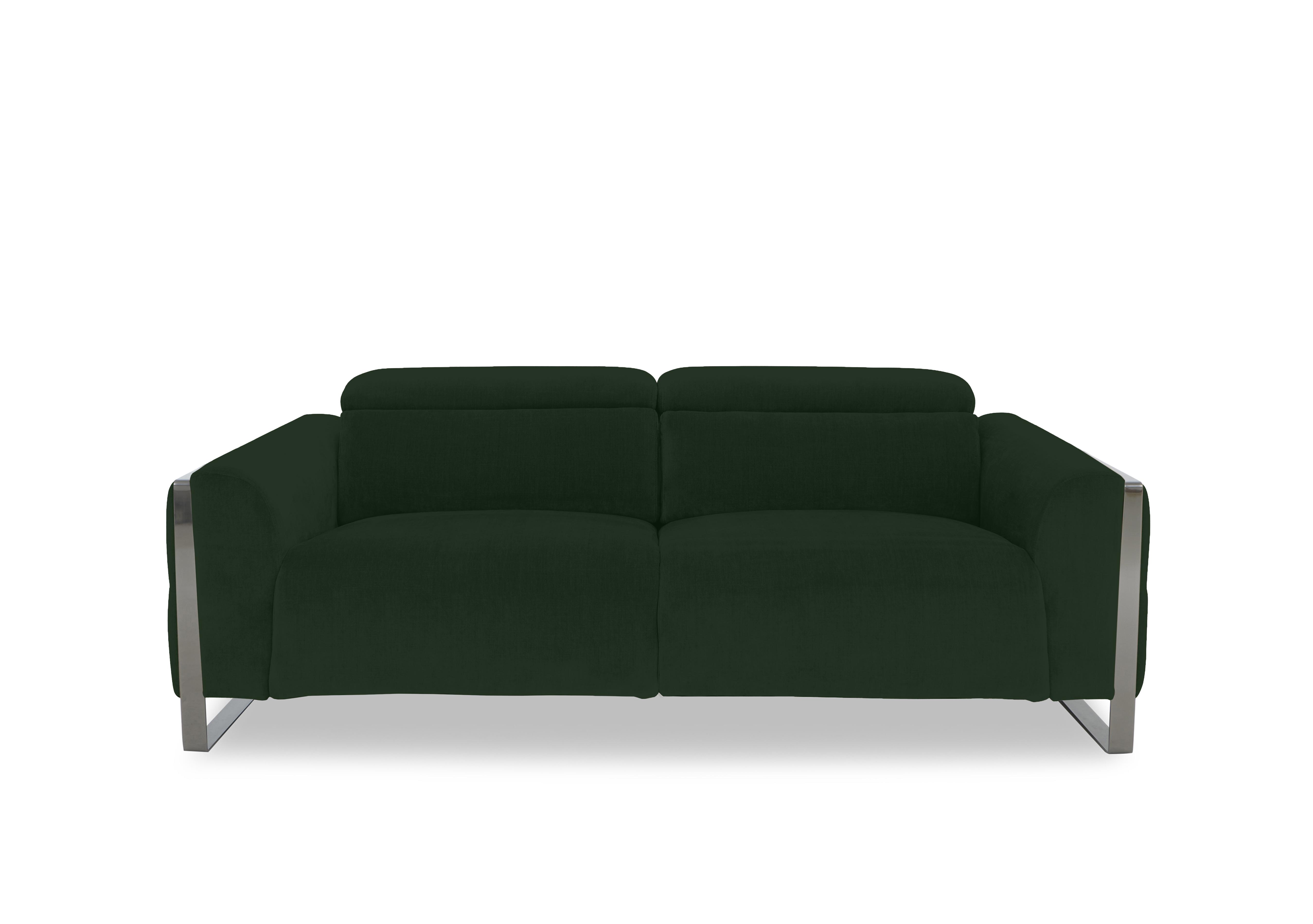 Gisella Fabric 3 Seater Sofa in Opulence Bottle Green 51011 on Furniture Village