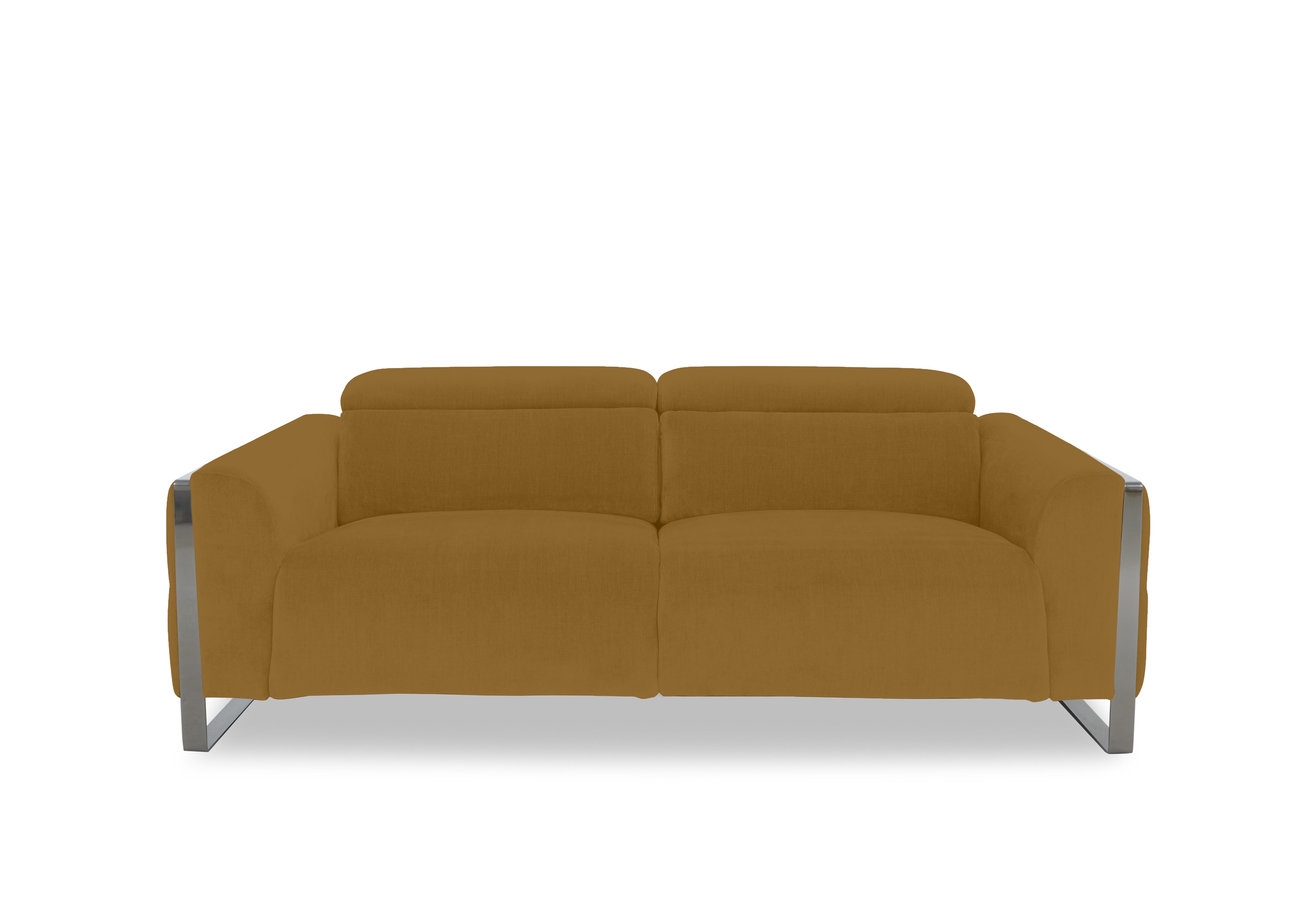 Gisella Fabric 3 Seater Sofa in Opulence Saffron 51009 on Furniture Village